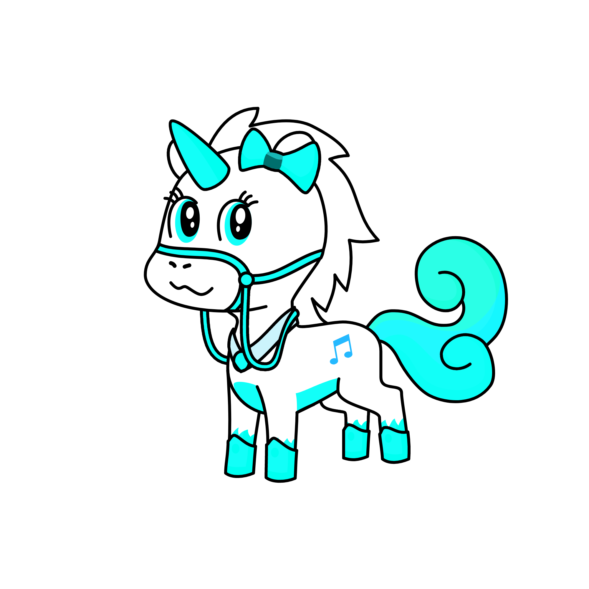 Shiver, the unicorn