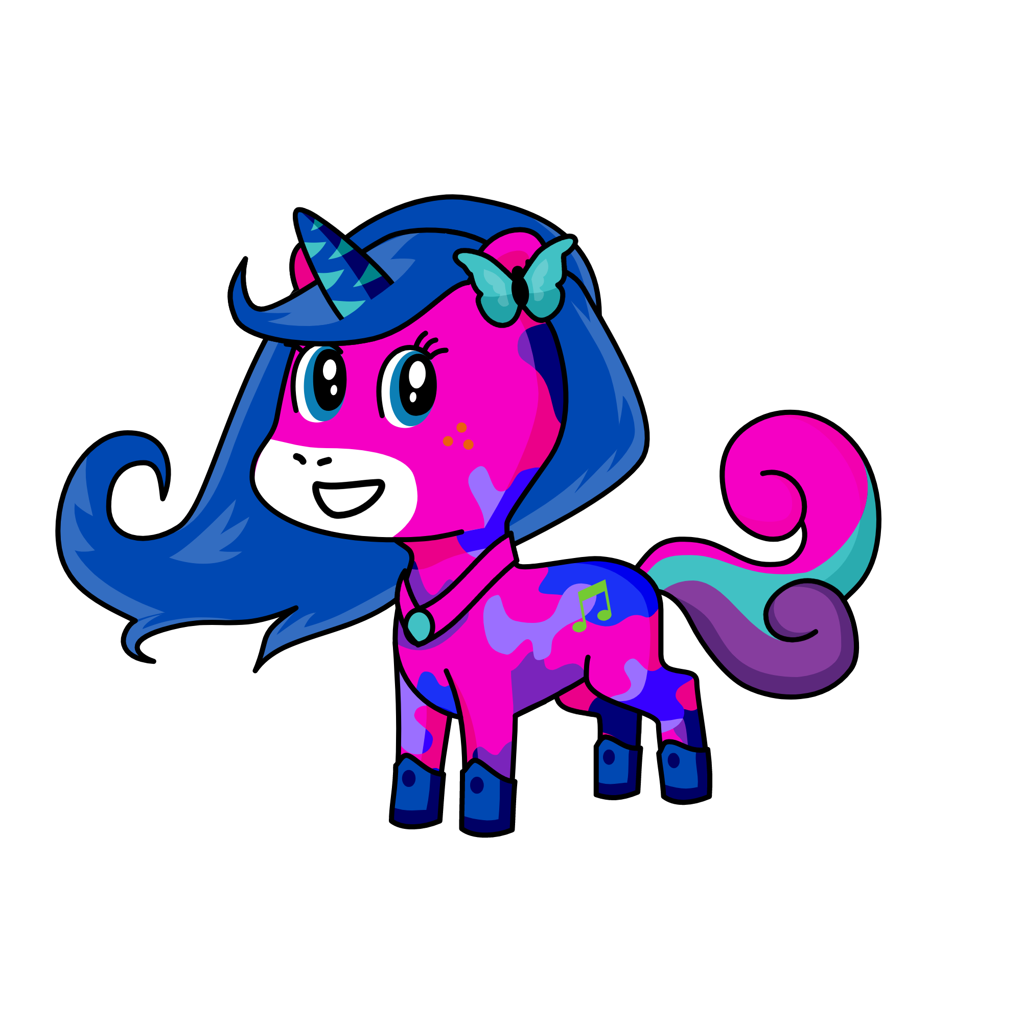 lily triumph, the unicorn