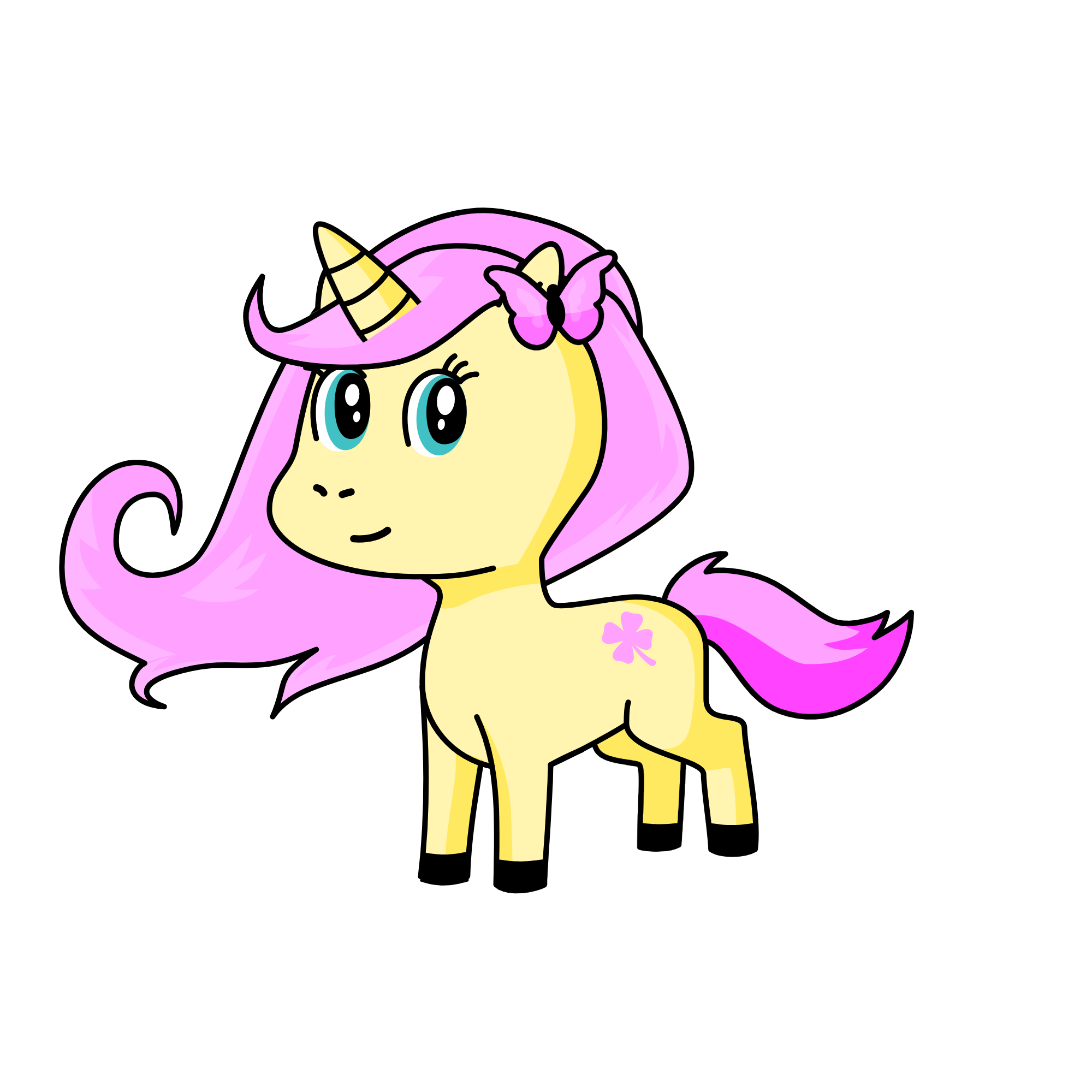 flutter shy, the unicorn