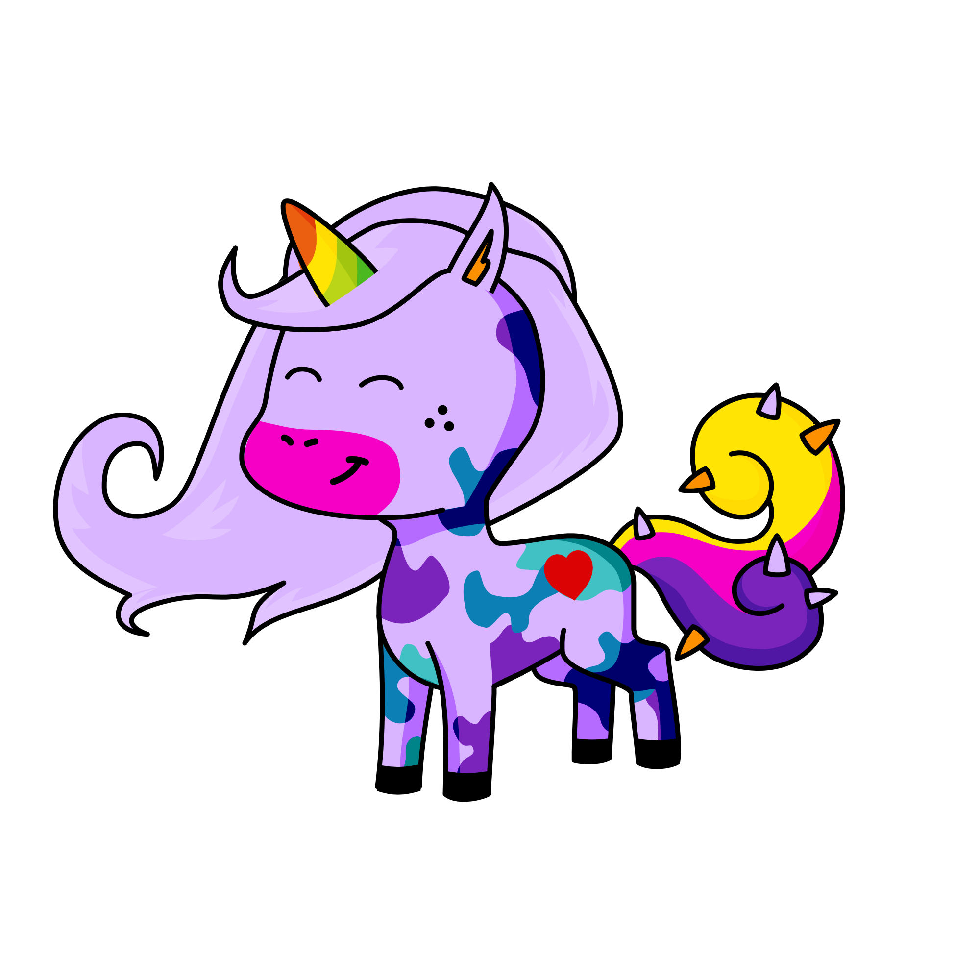 Crystal, the unicorn