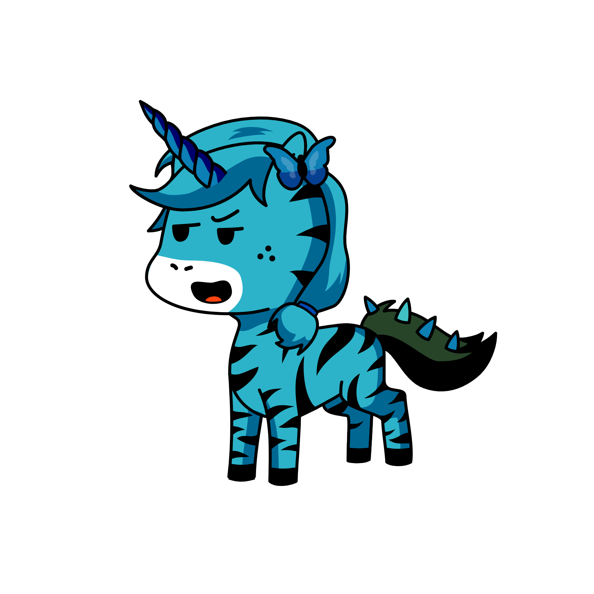 Laquefa, the unicorn