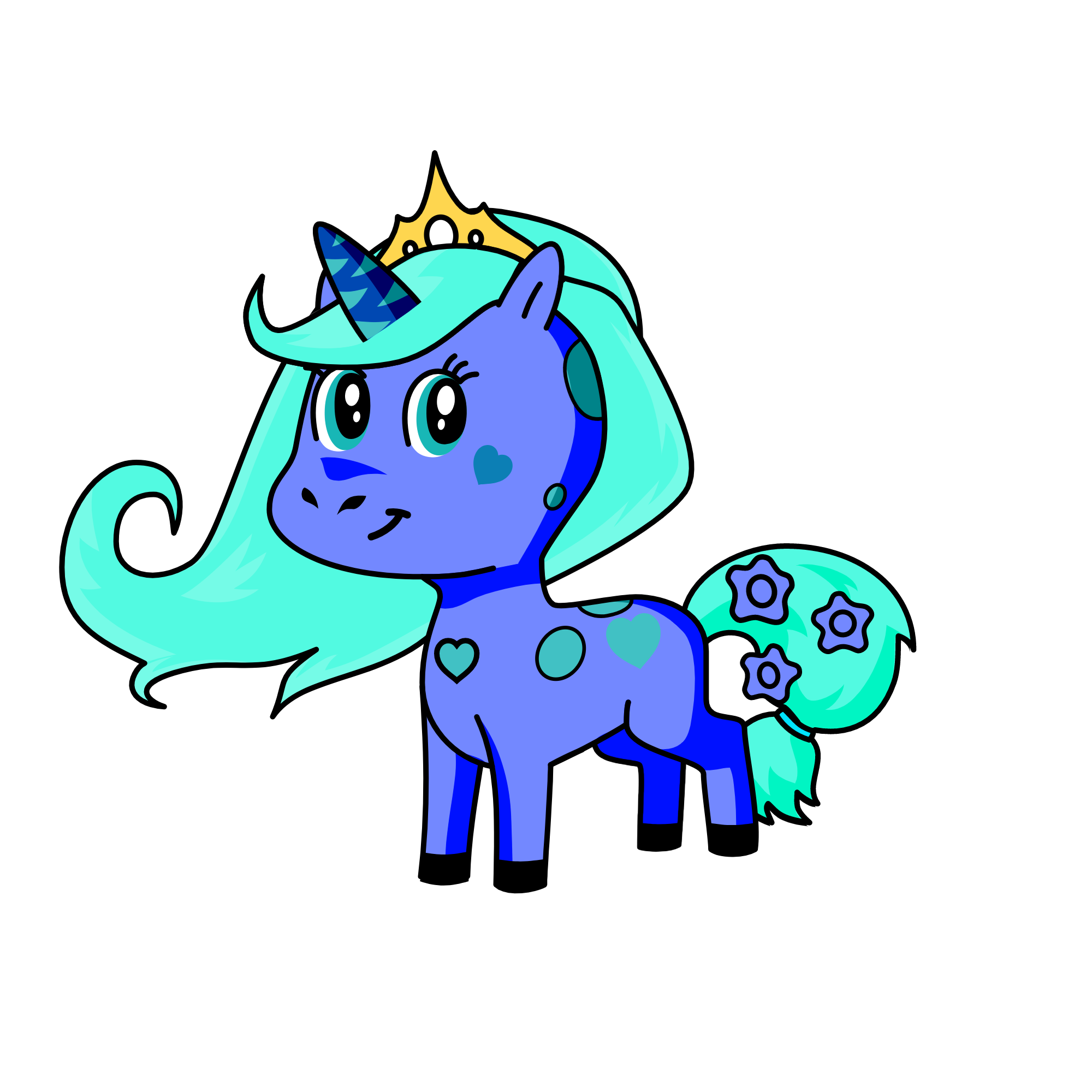 bff, the unicorn