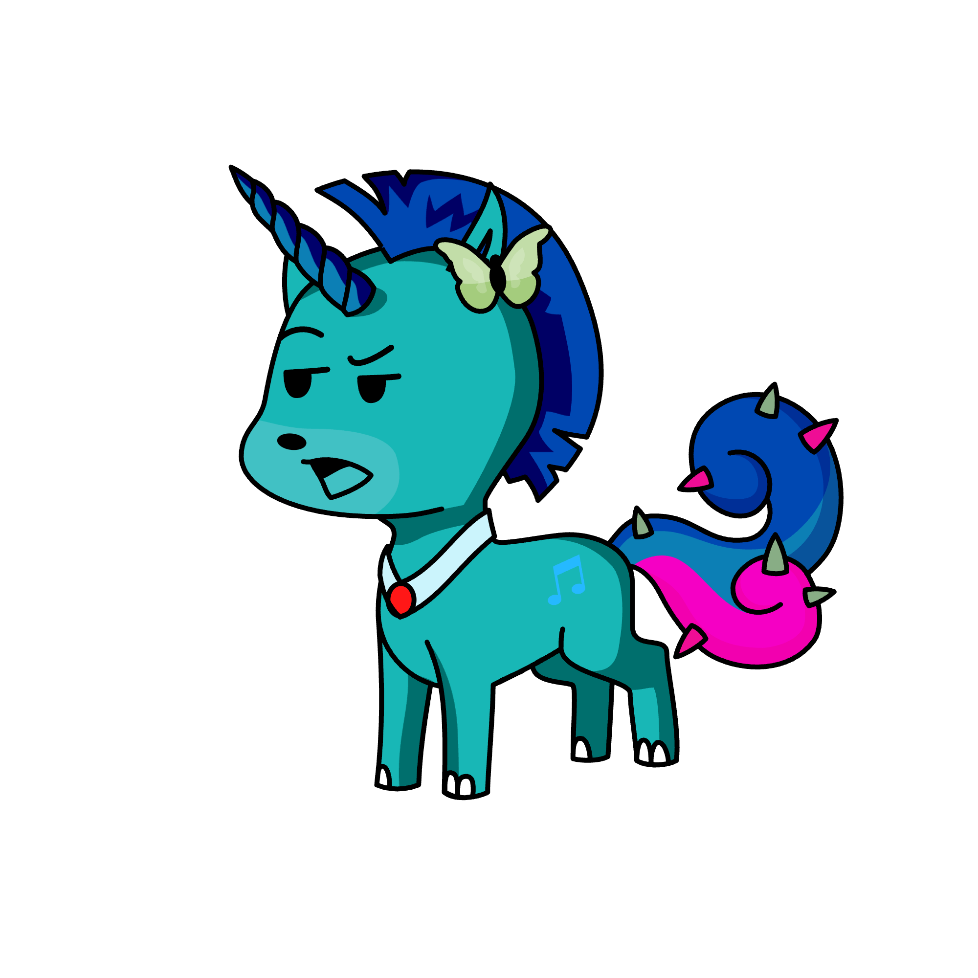 36's Best Gold Good Unia, the unicorn