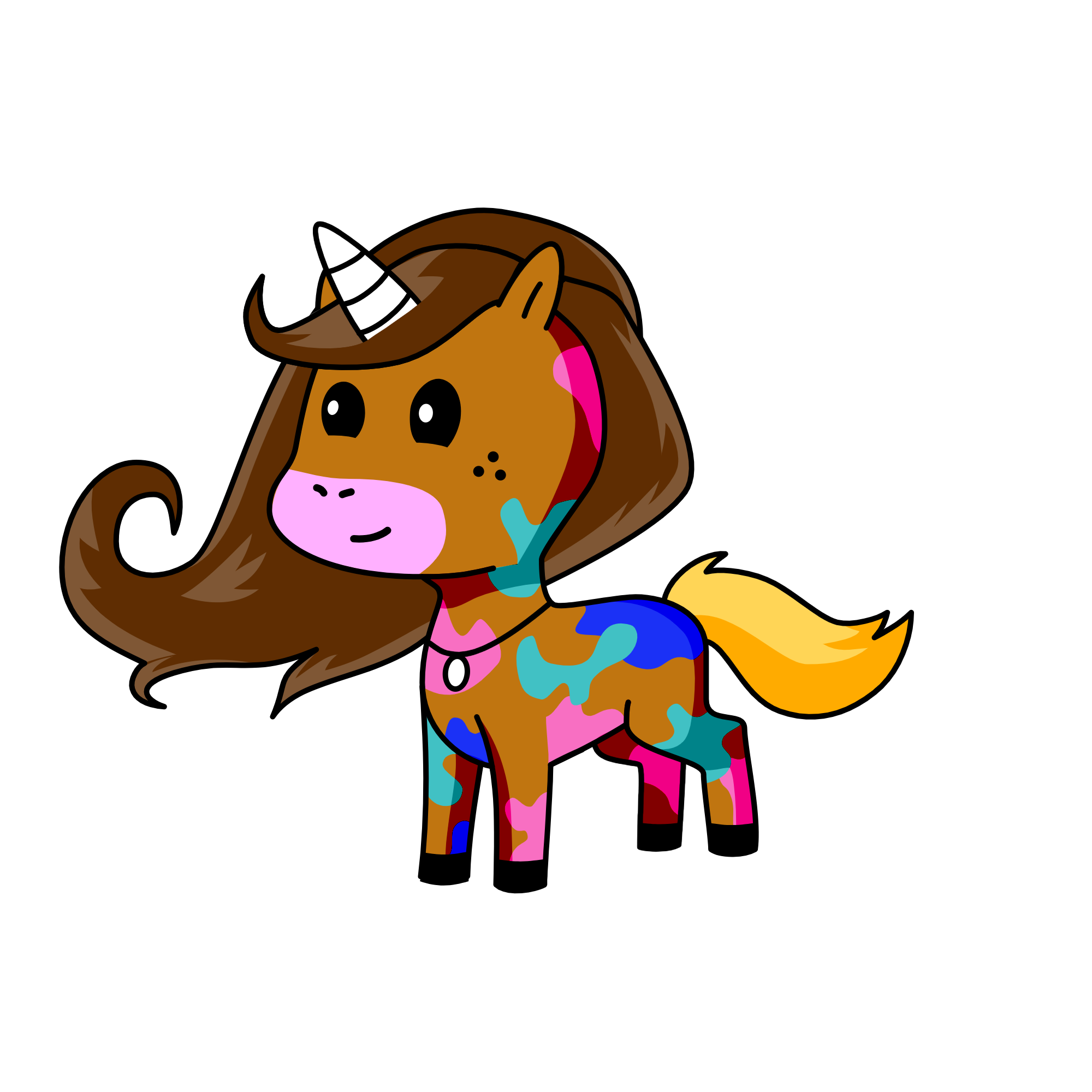 a, the unicorn