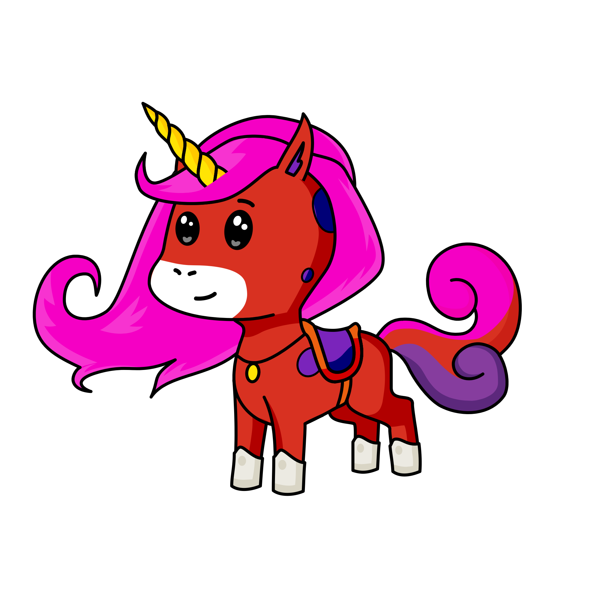 Mom, the unicorn