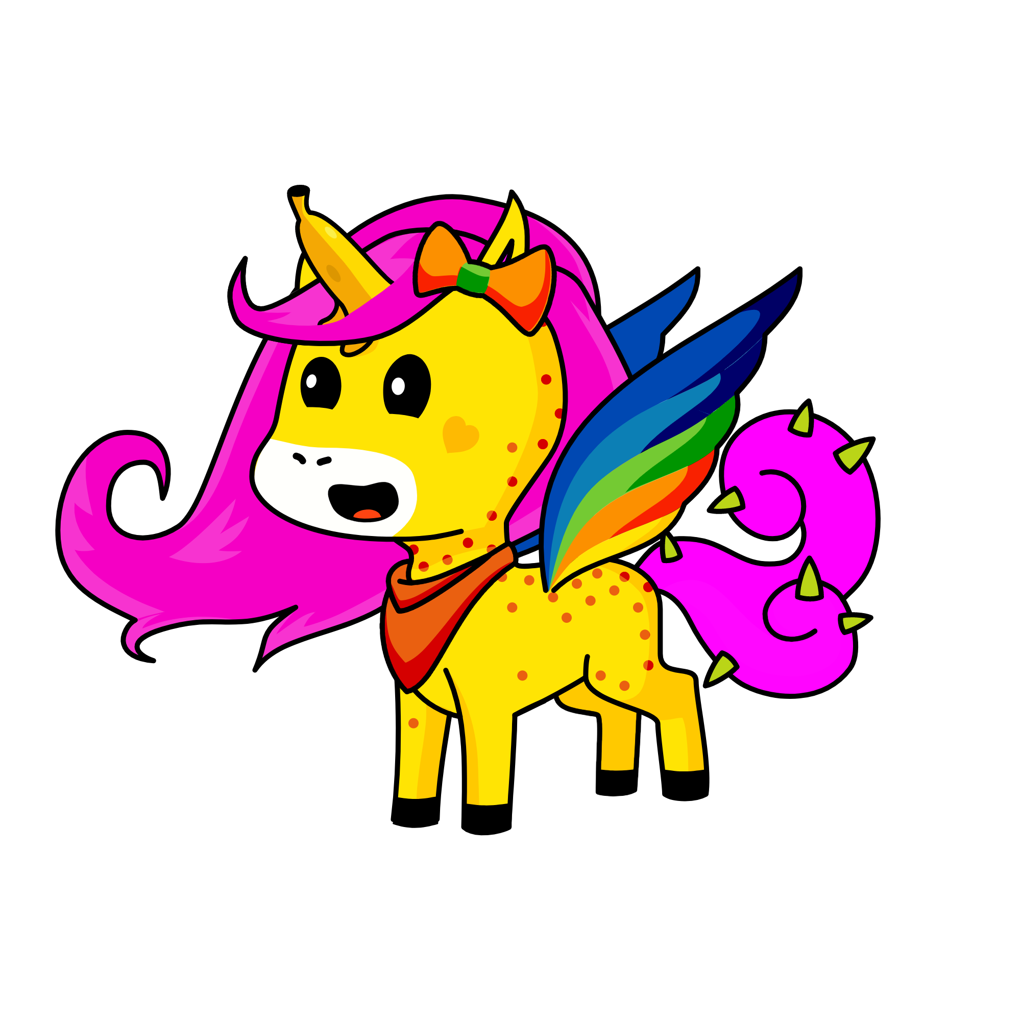 fruity, the unicorn