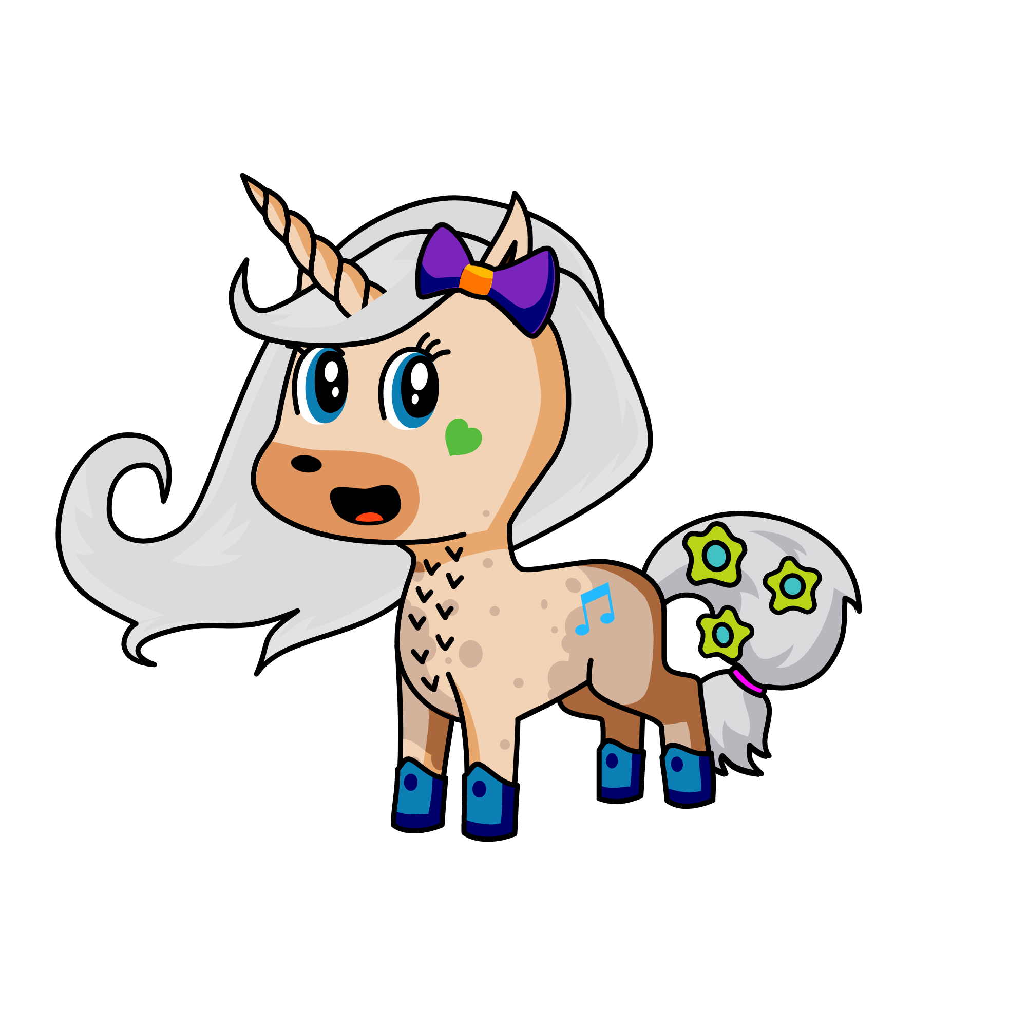 kiomi, the unicorn