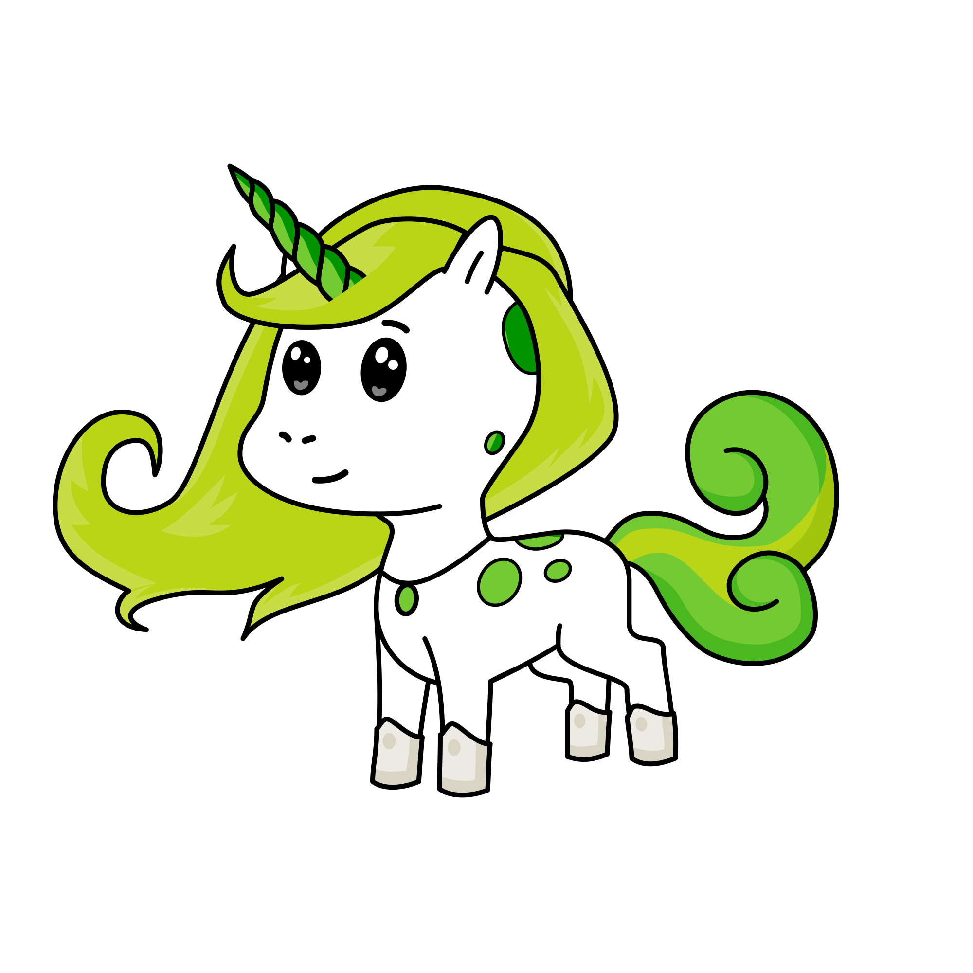 My, the unicorn