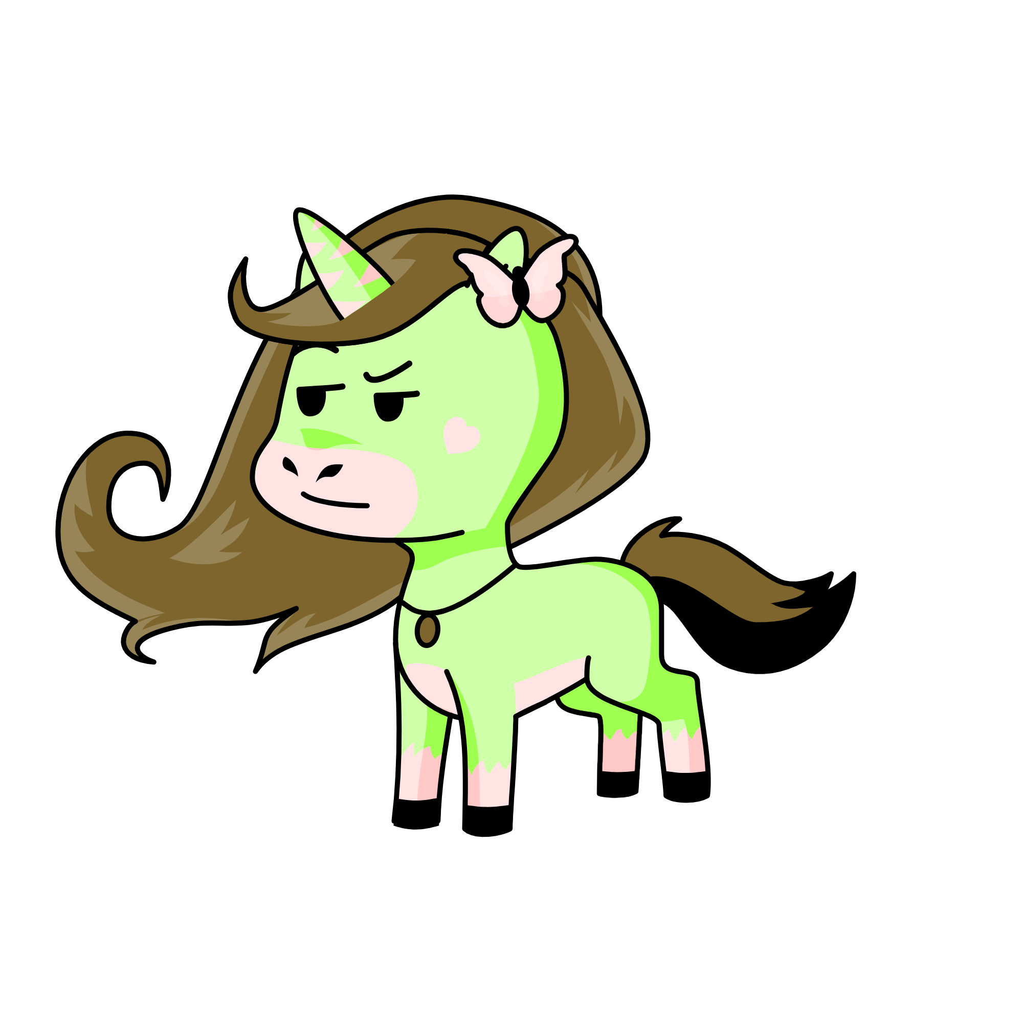 lisette the Bessie, the unicorn