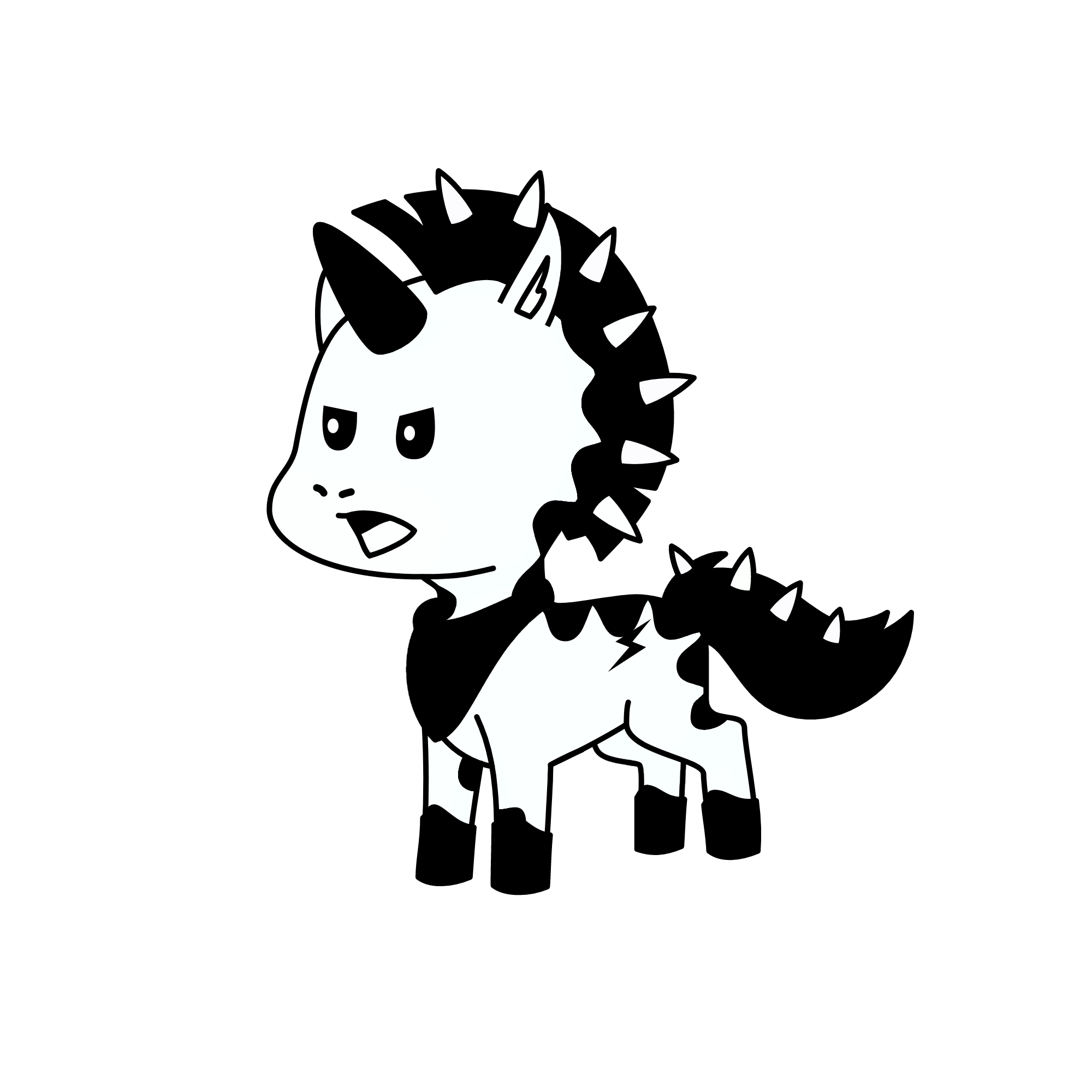 emo looking dude, the unicorn