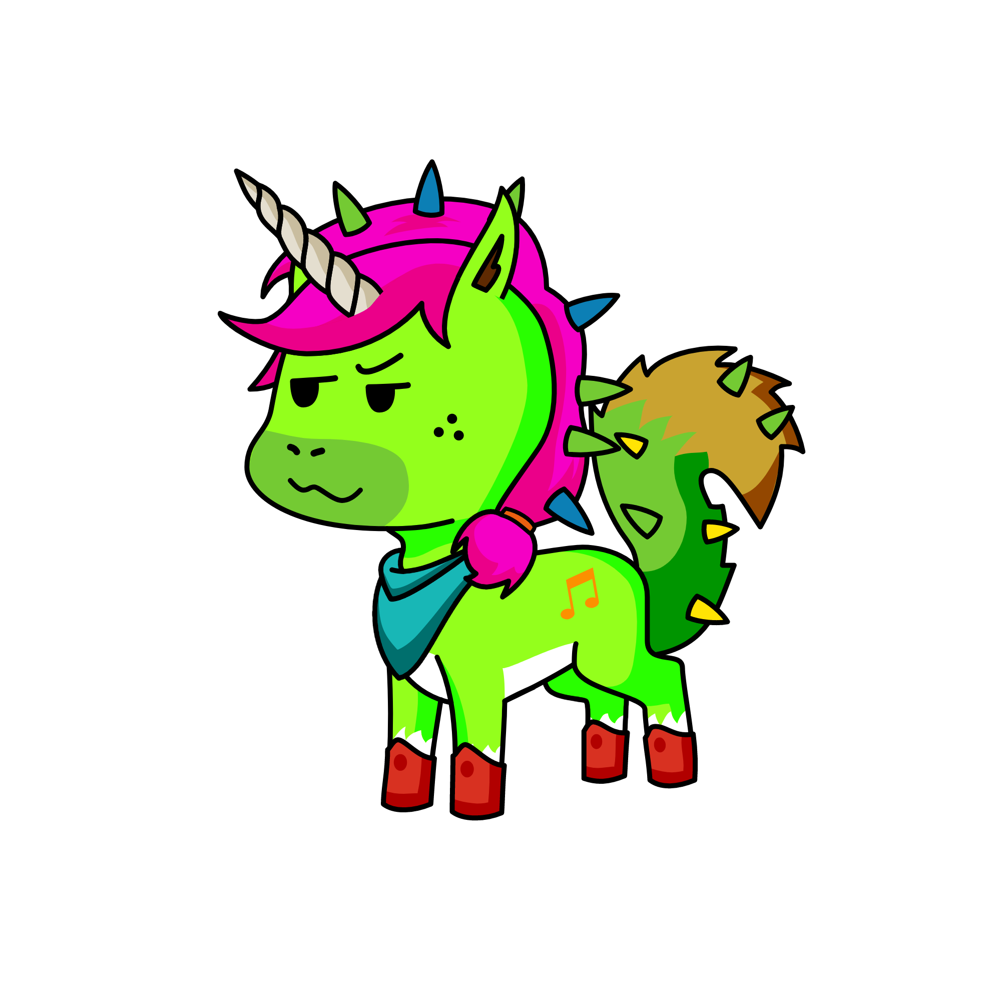 لدن البقمي, the unicorn