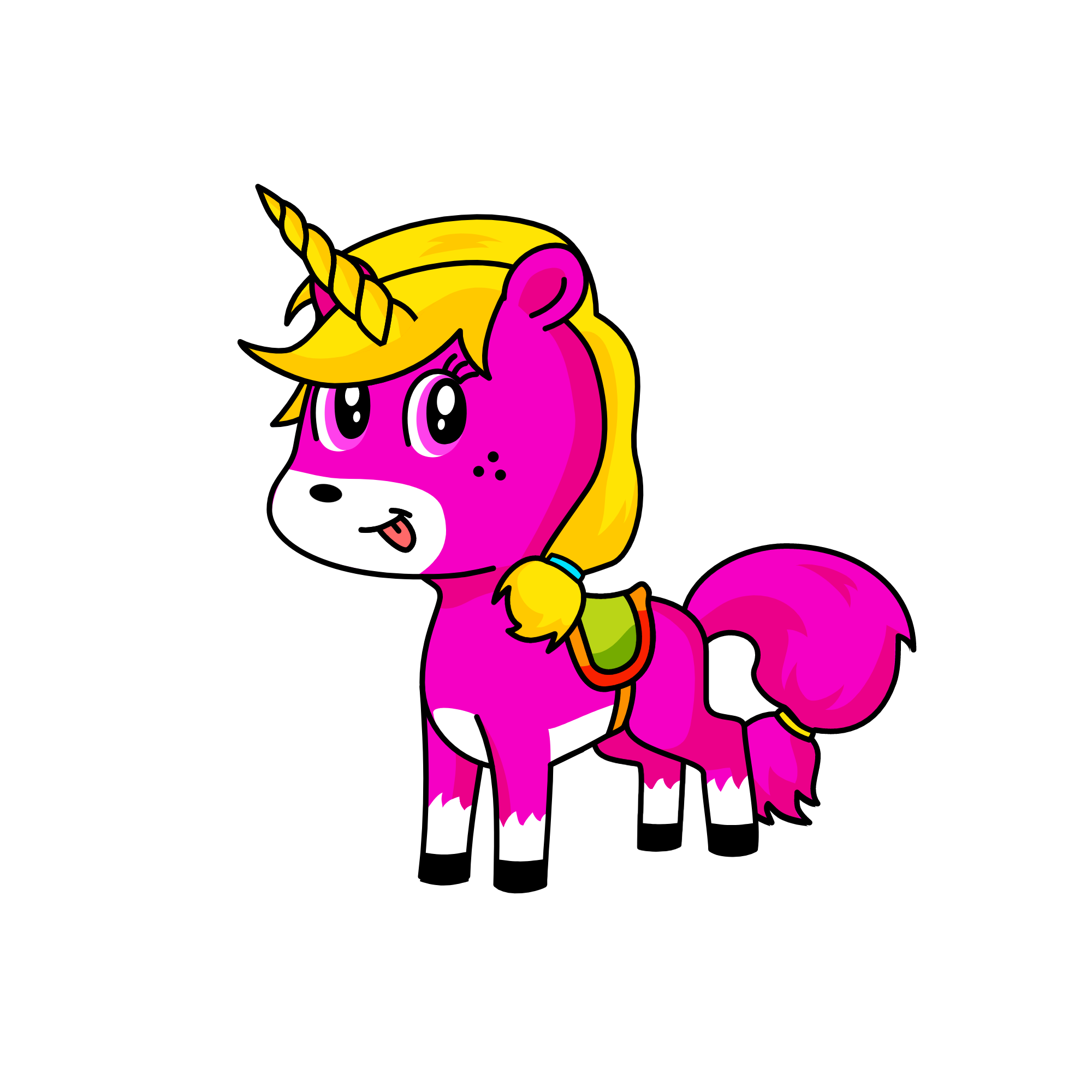 cici, the unicorn