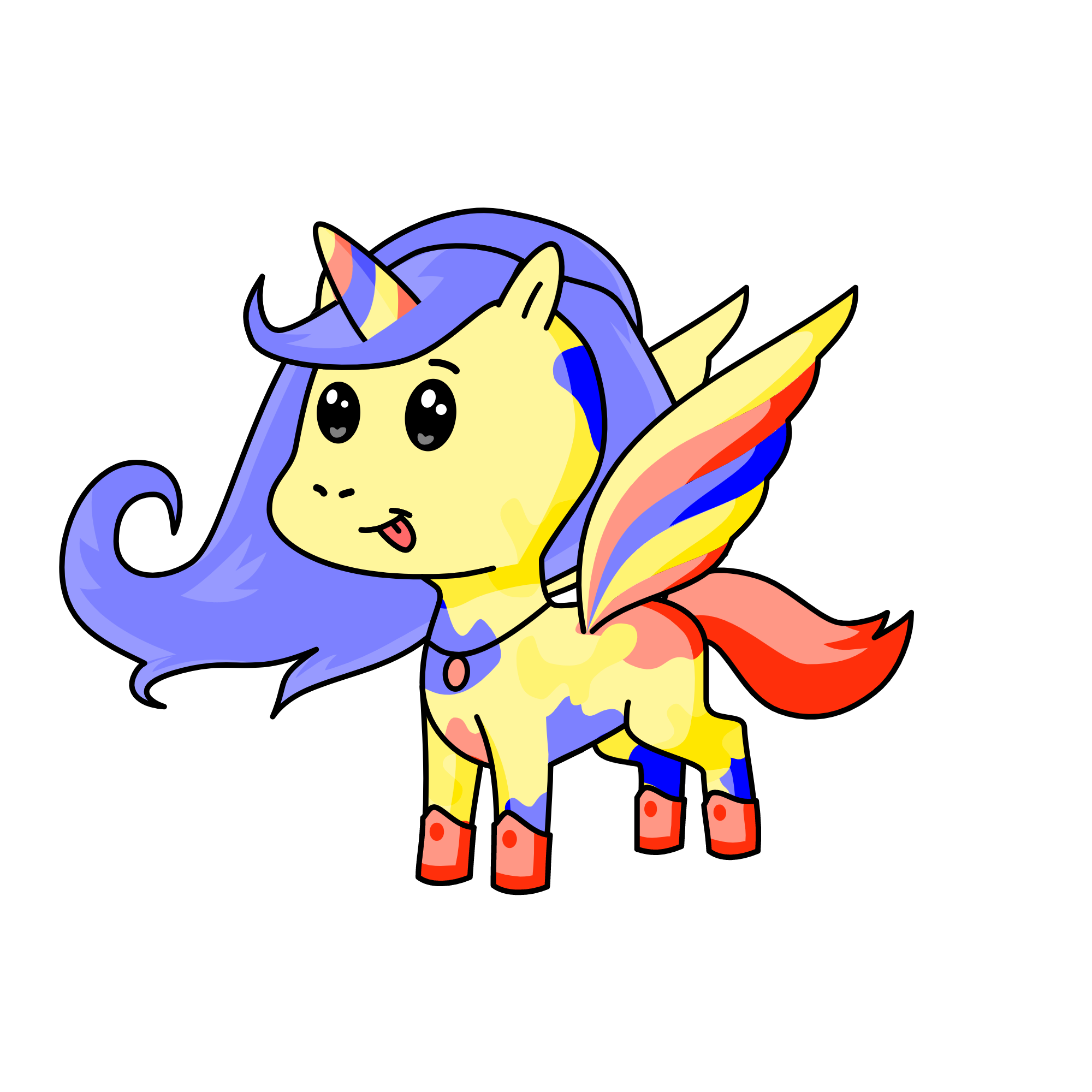 Primary, the unicorn