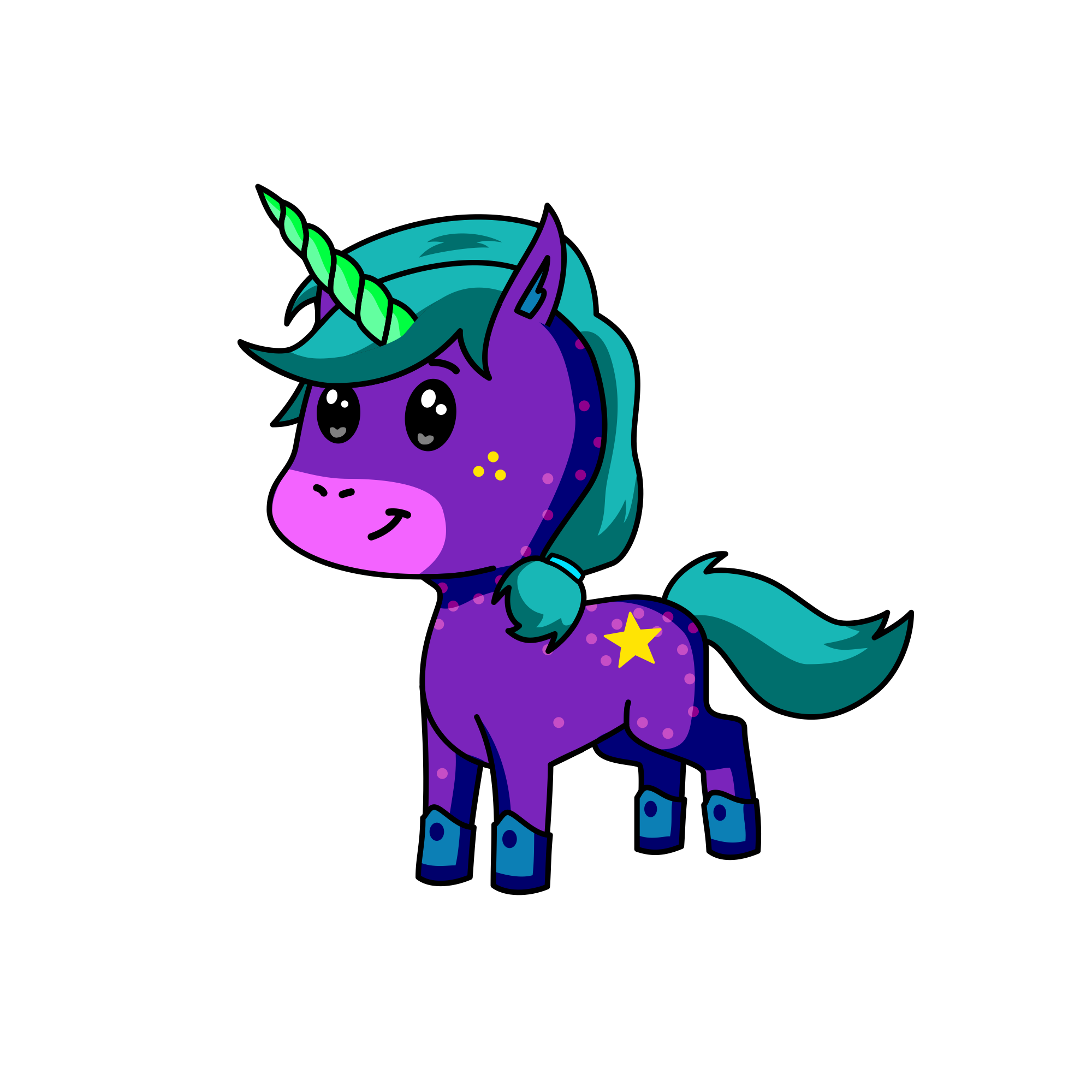 Luna, the unicorn