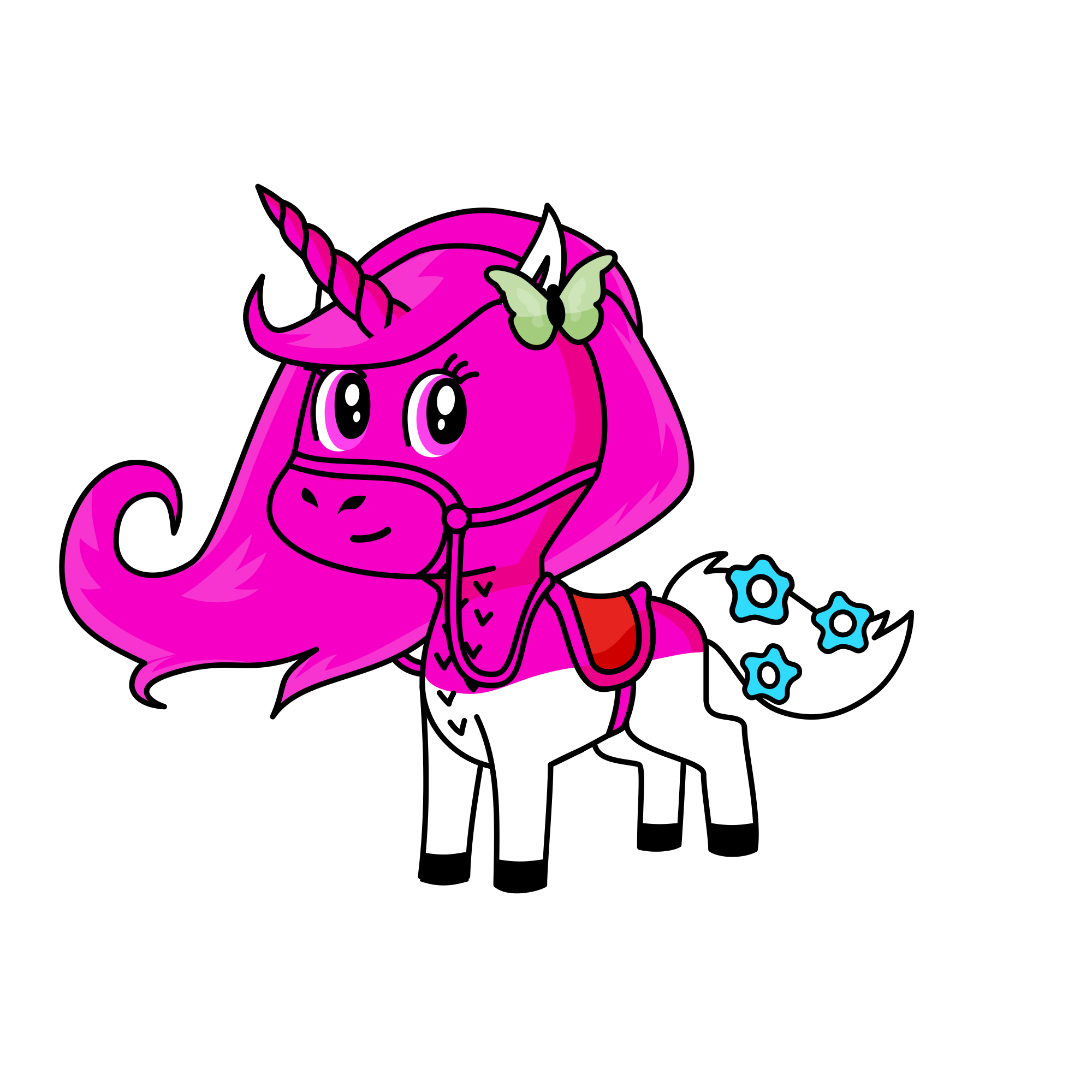 Ave, the unicorn