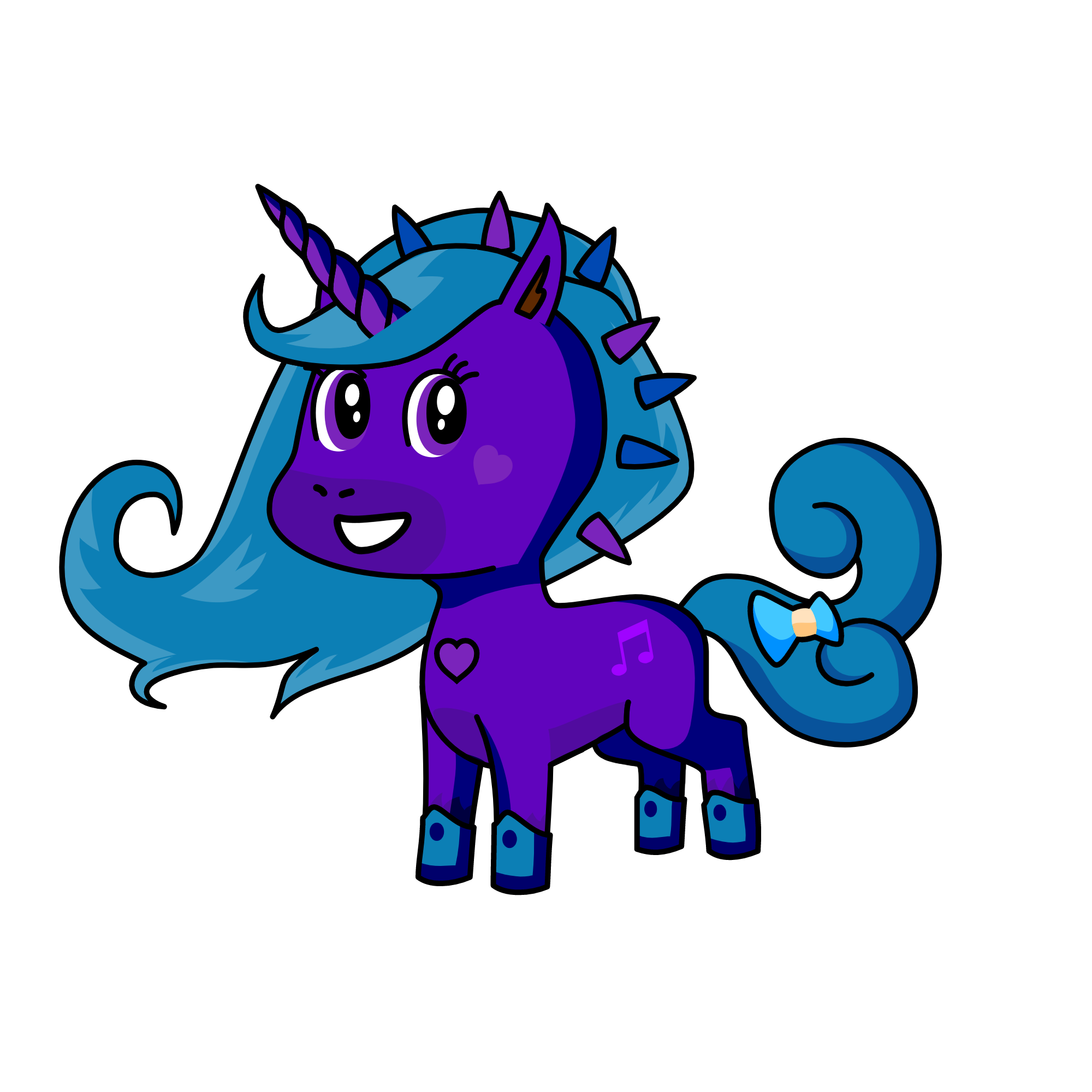 Roxxie, the unicorn