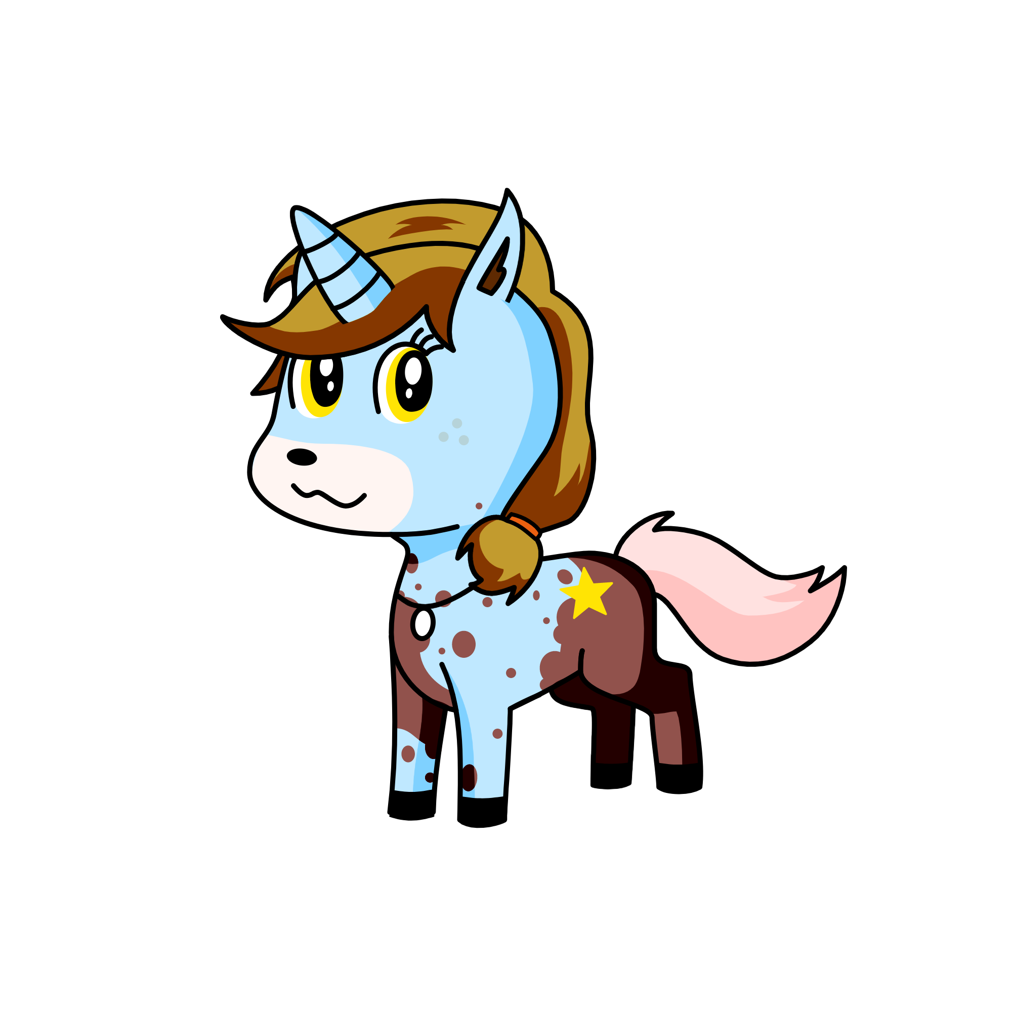 Star Puff, the unicorn