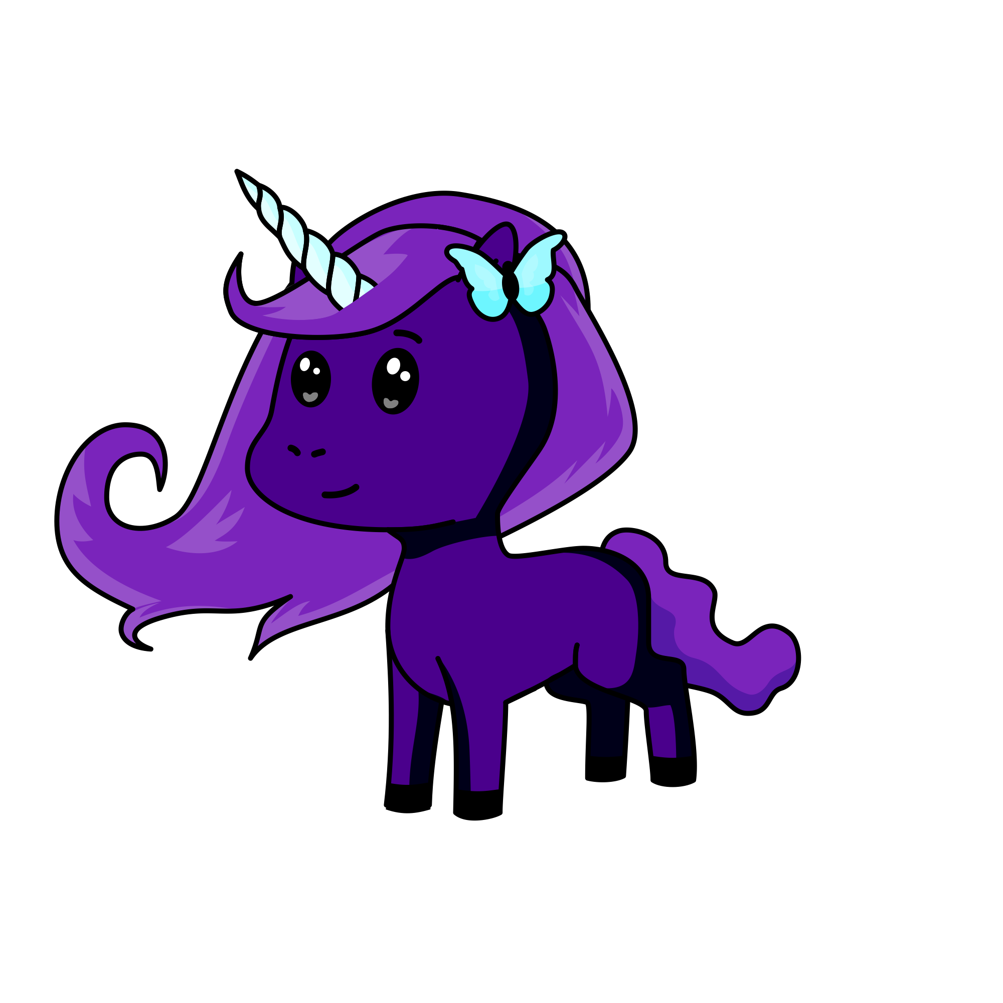 Twilight, the unicorn