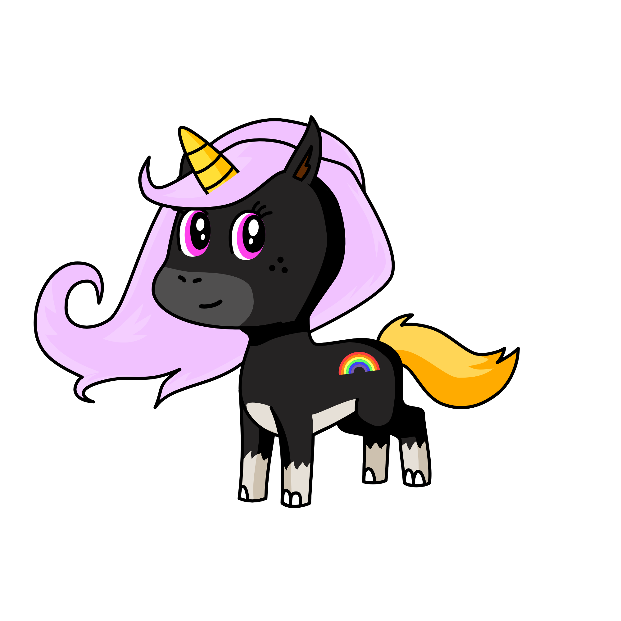 magical , the unicorn