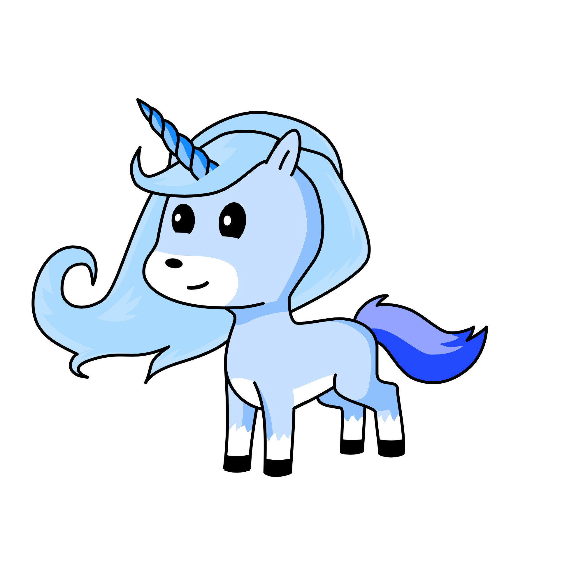 Wallisya, the unicorn