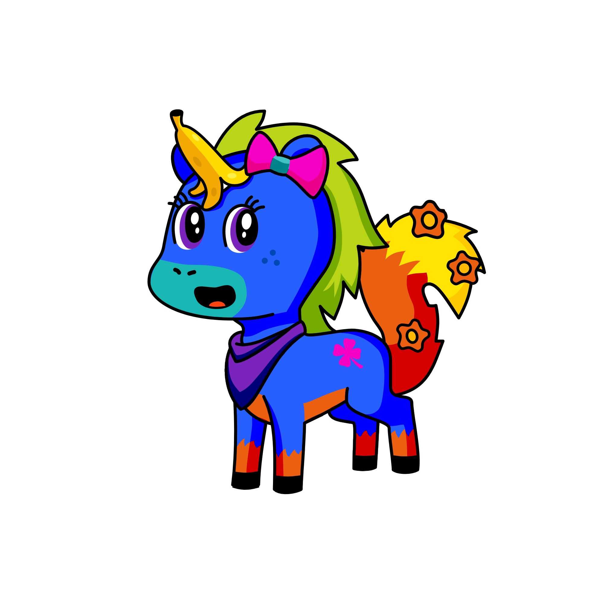 your mom, the unicorn