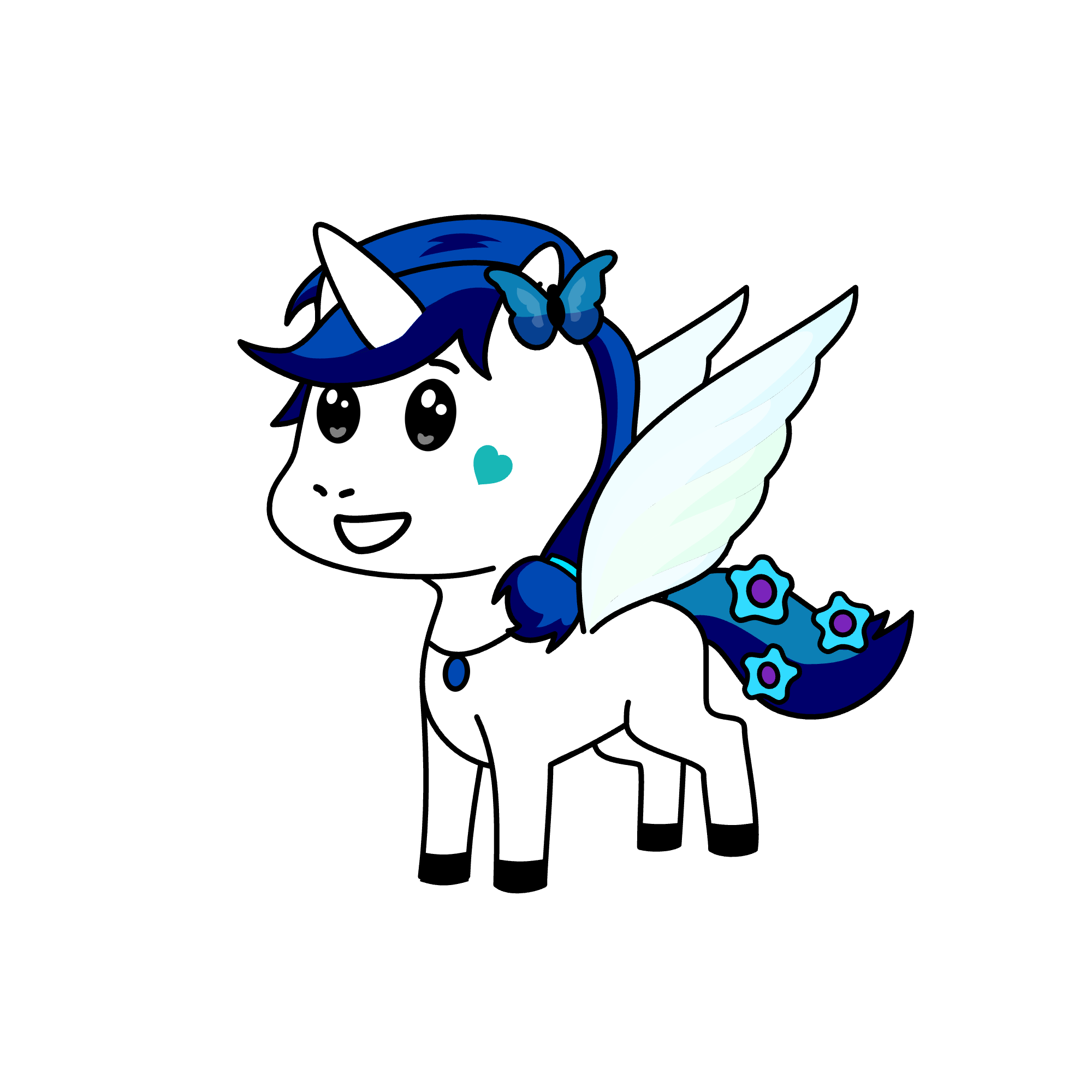 Snowdrop, the unicorn