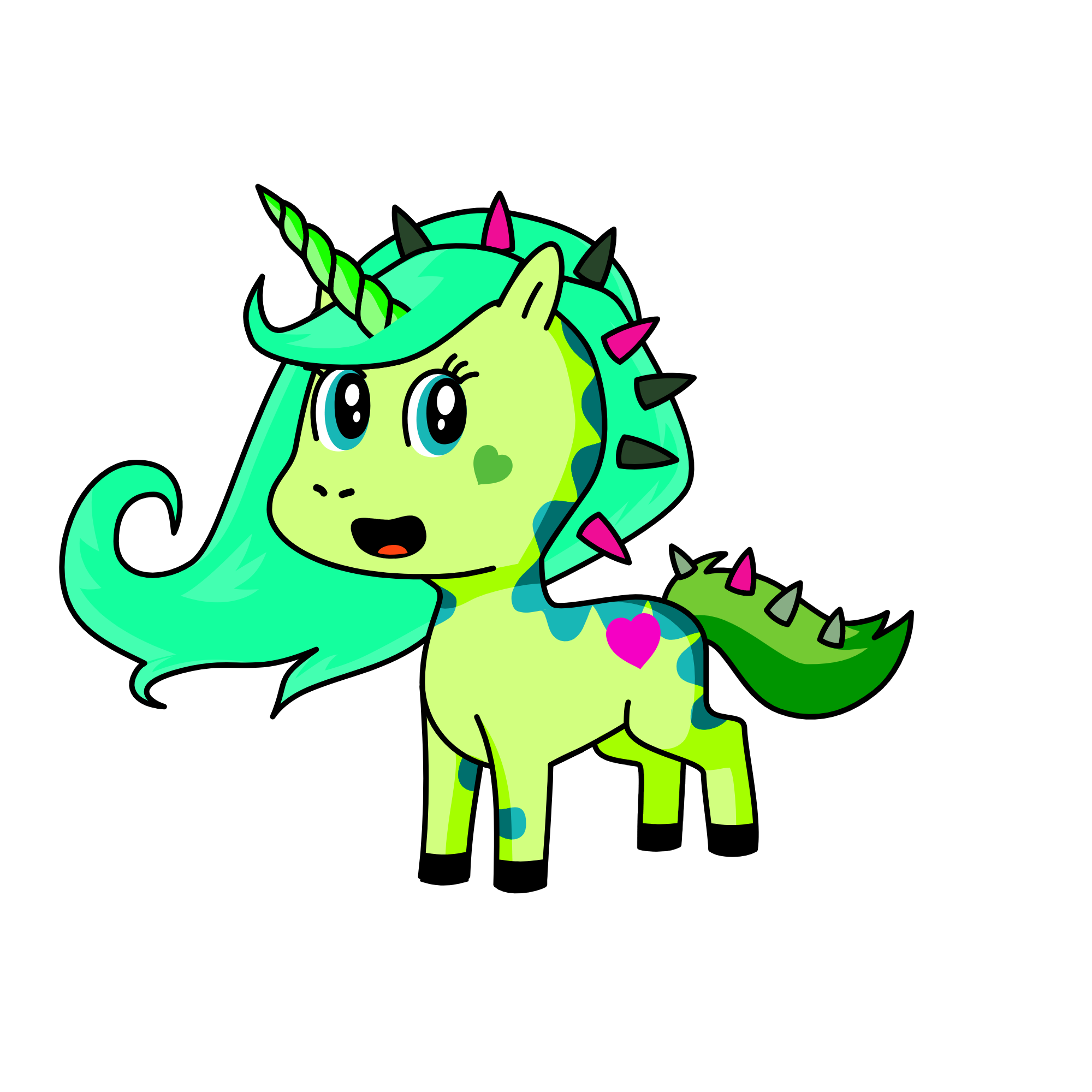 Scarlett, the unicorn