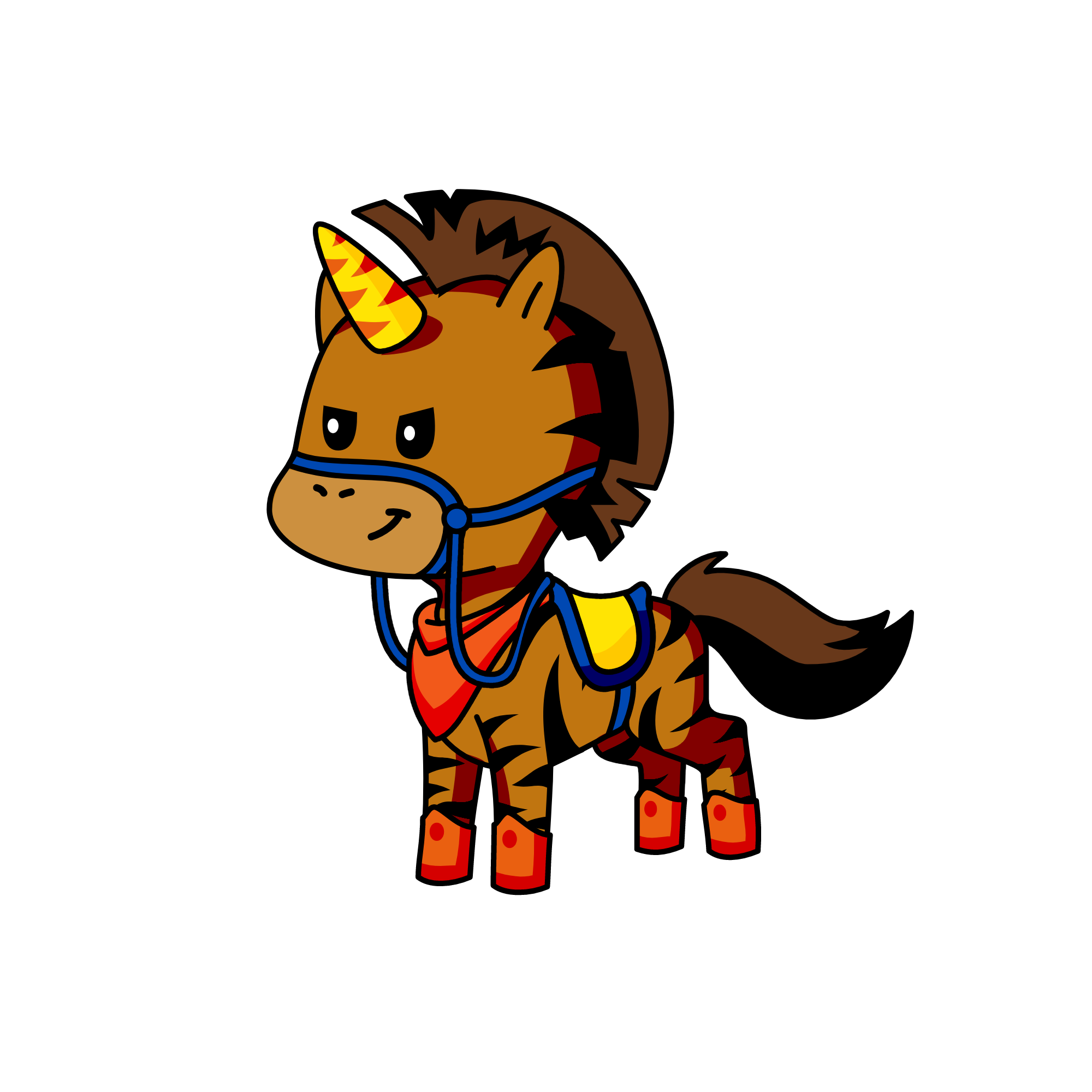 Burn , the unicorn