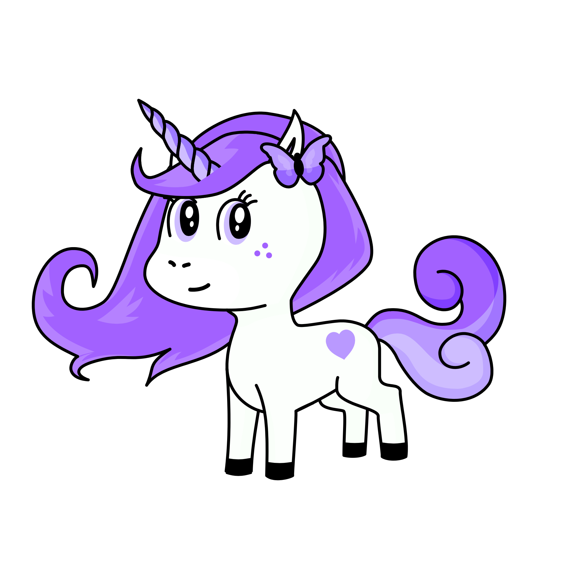 Fufini, the unicorn