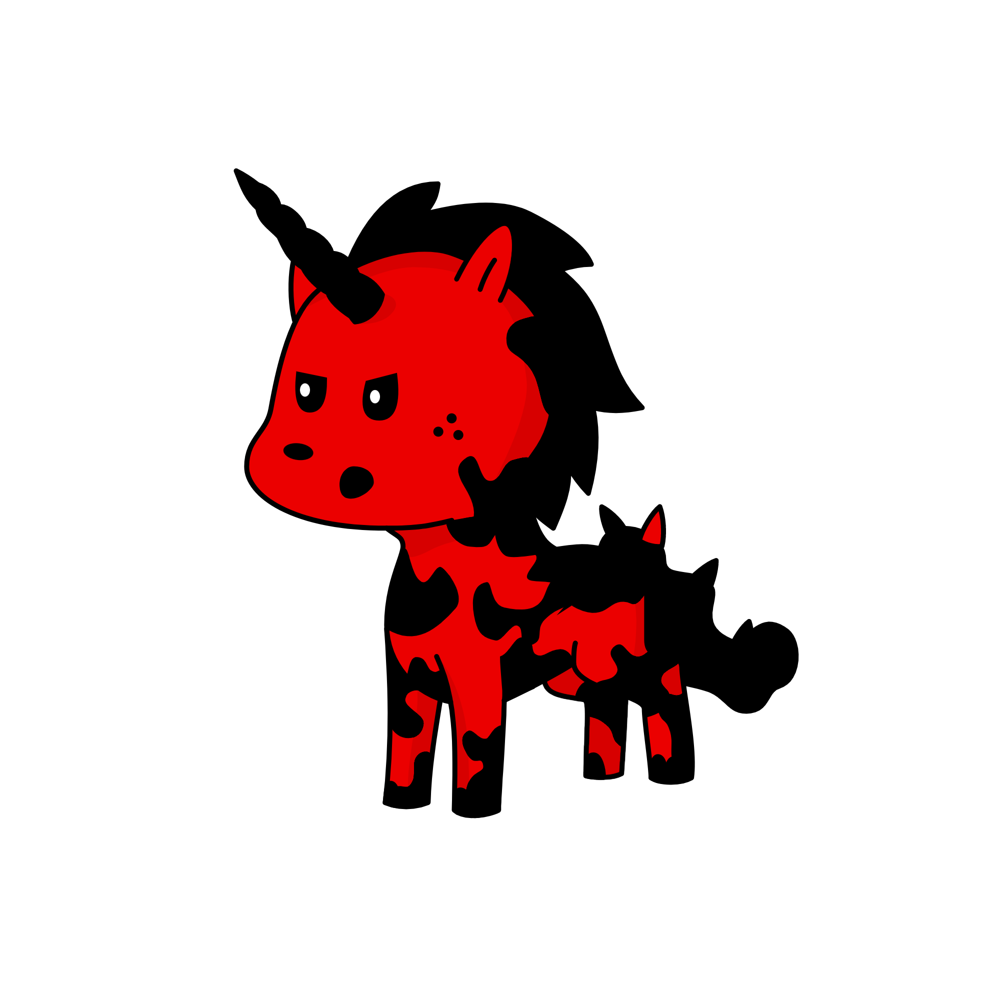 Anger, the unicorn