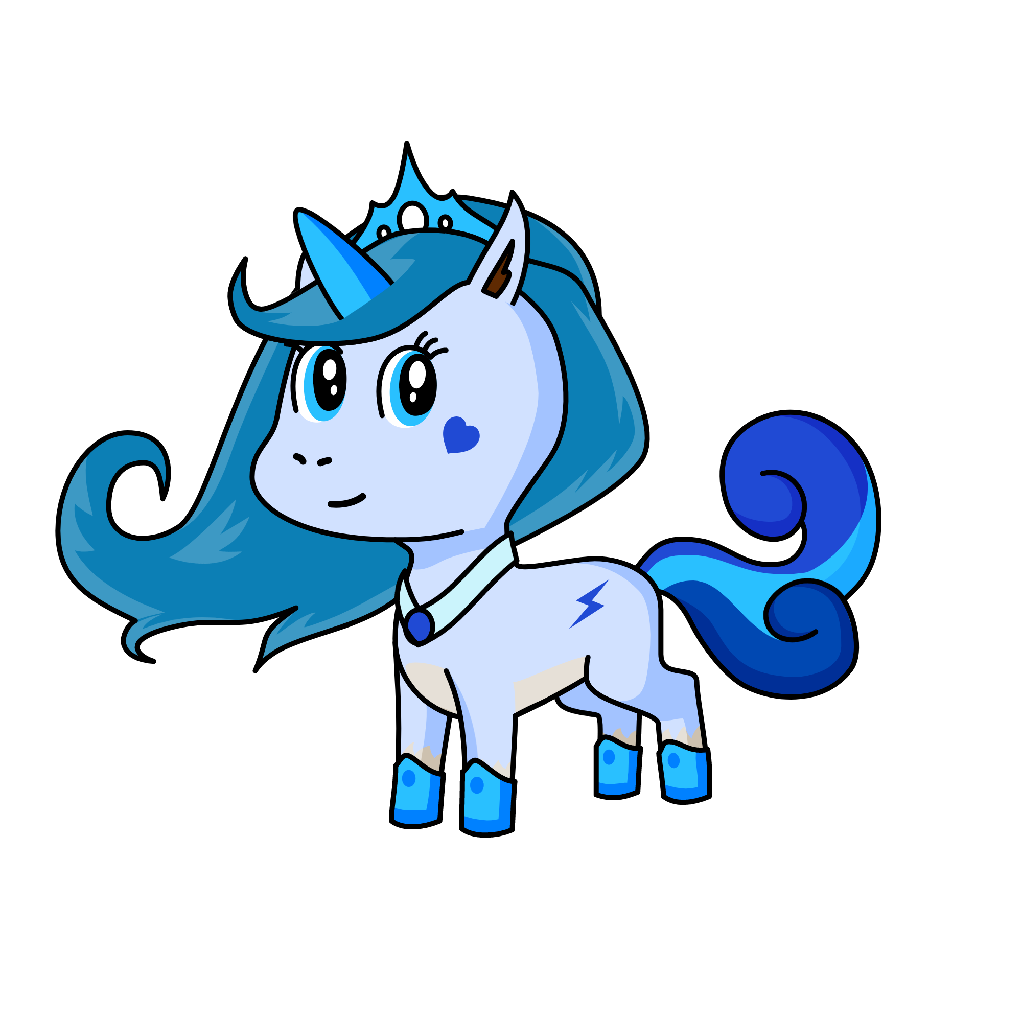 princess Skylight, the unicorn