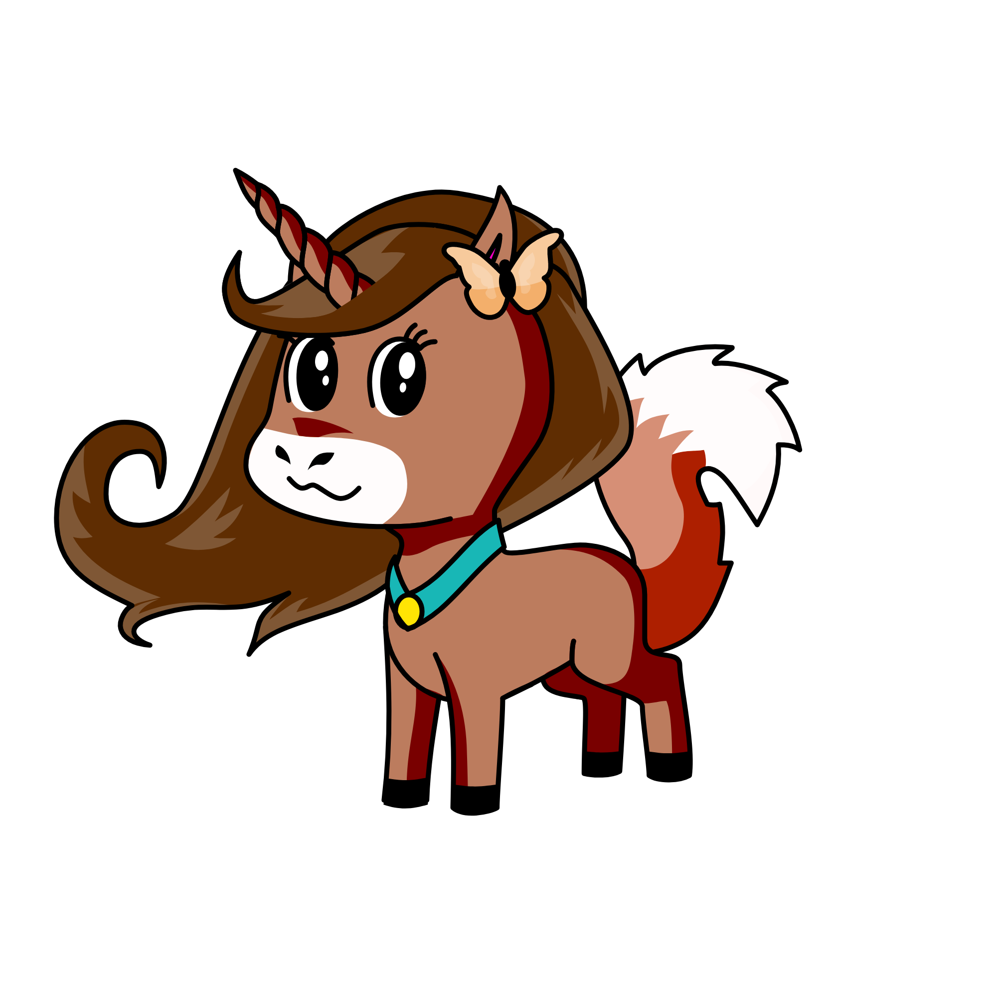Loky ham, the unicorn