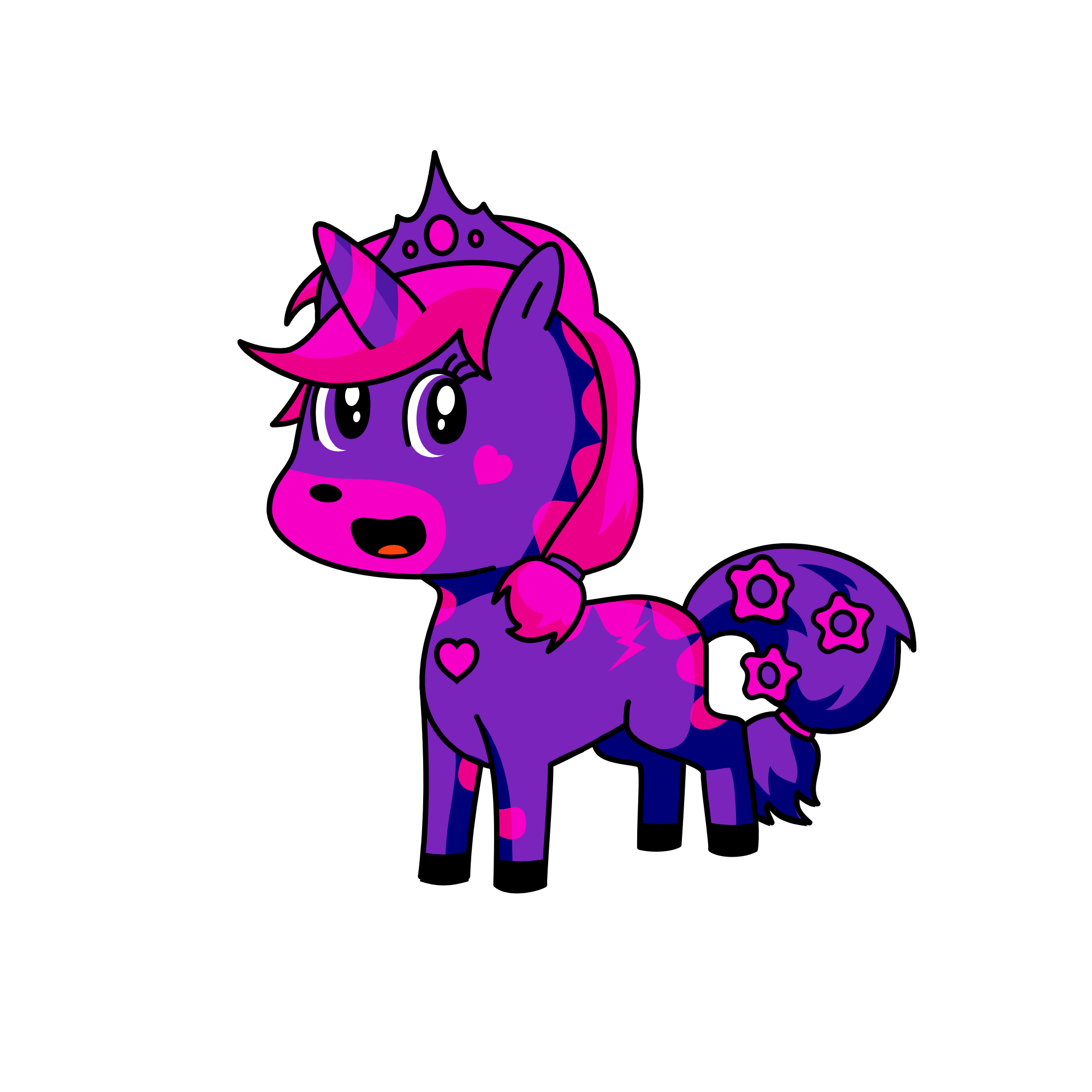 nana, the unicorn