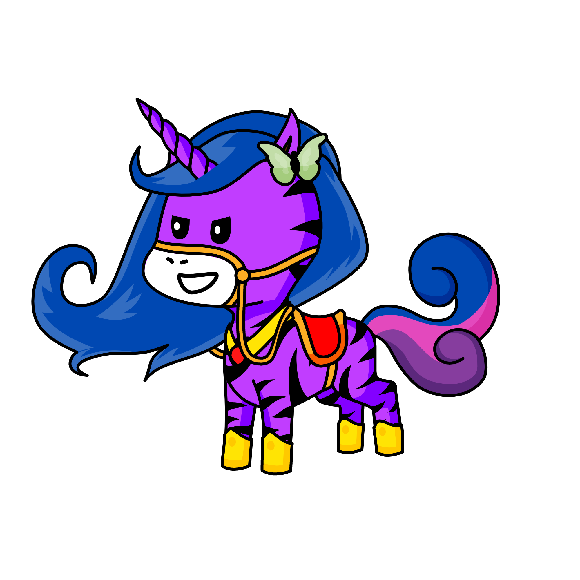 a, the unicorn