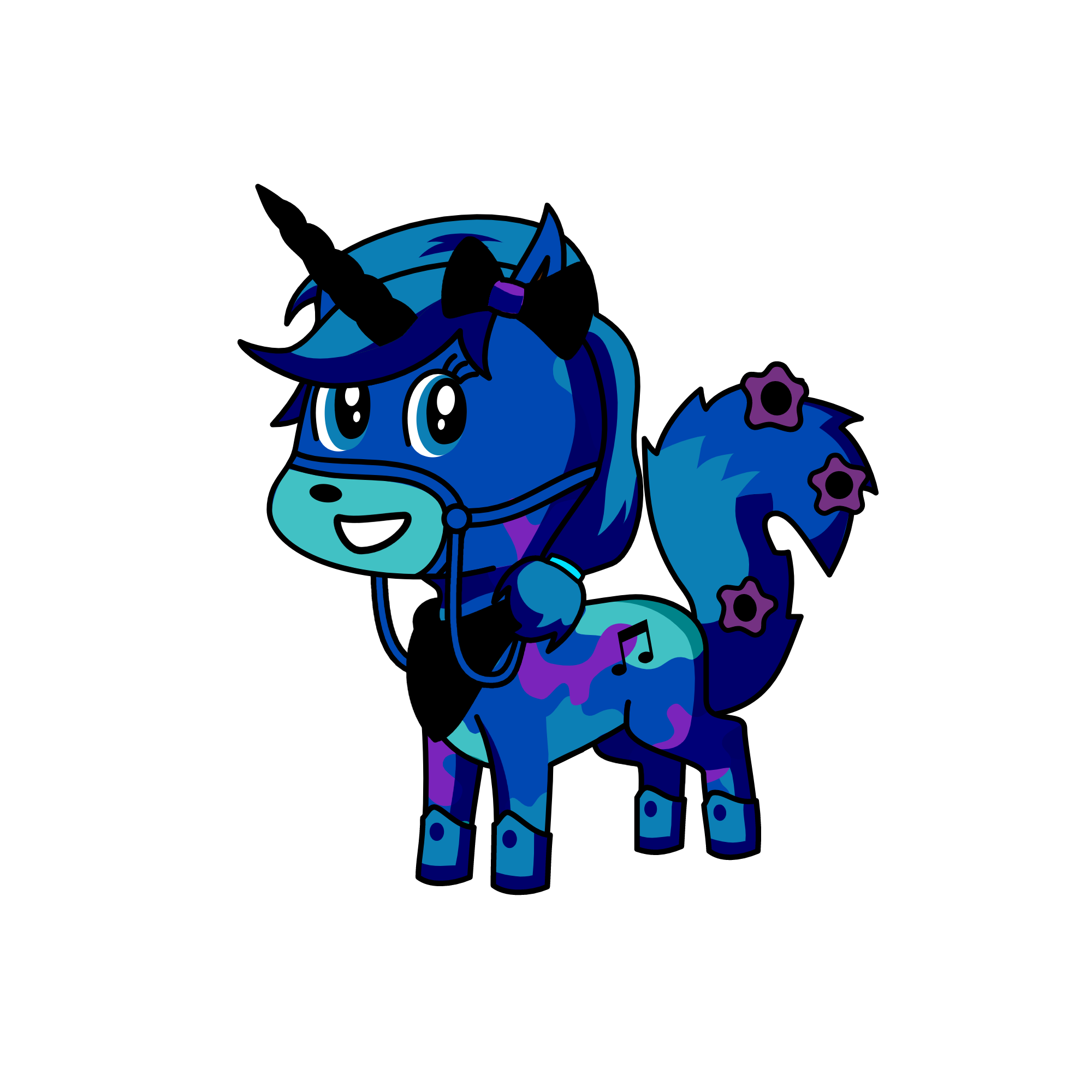 Foxy, the unicorn