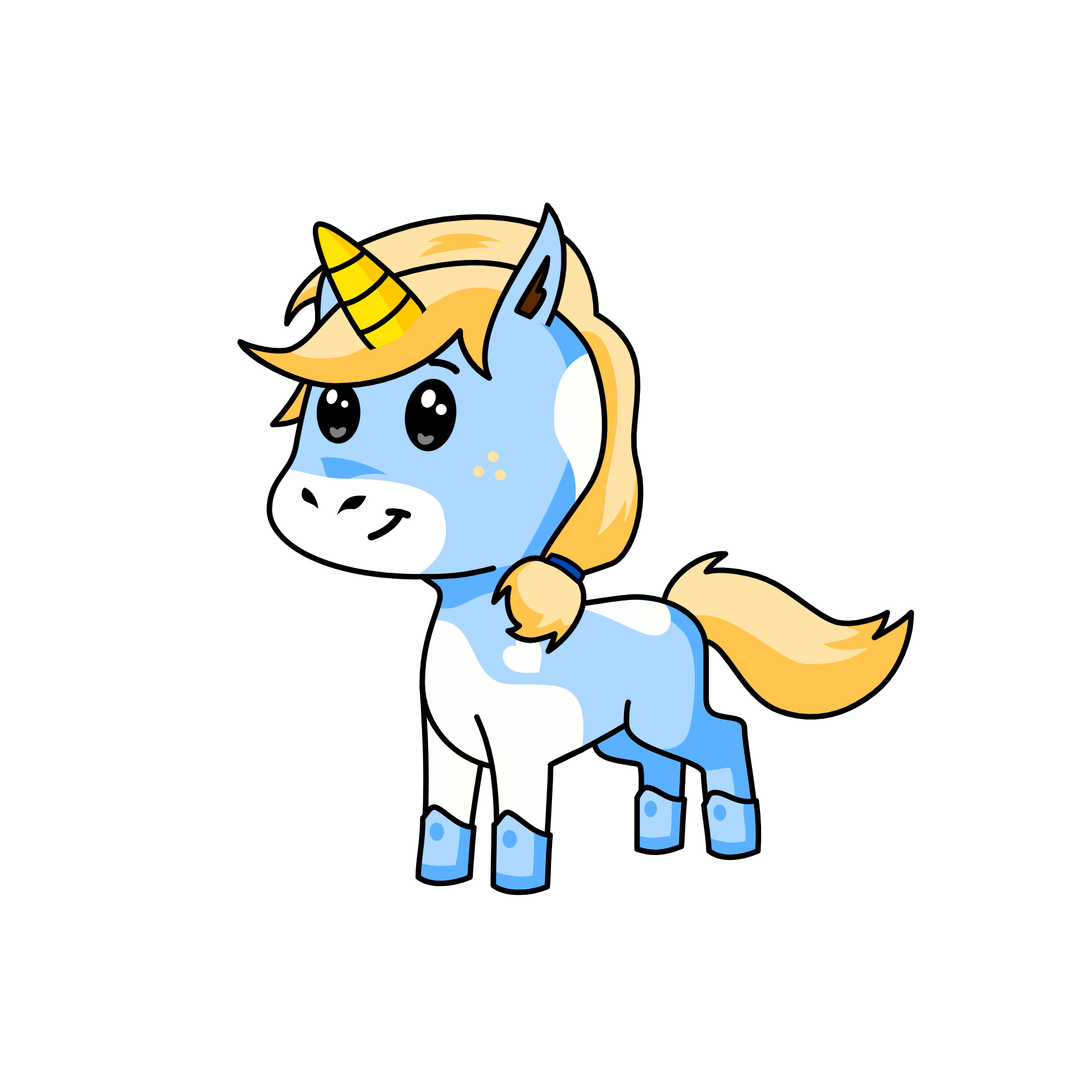 cutie winter, the unicorn