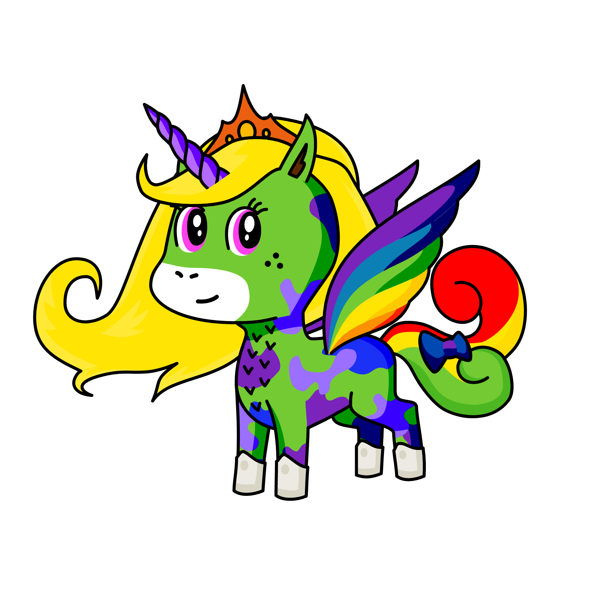 Arianna, the unicorn