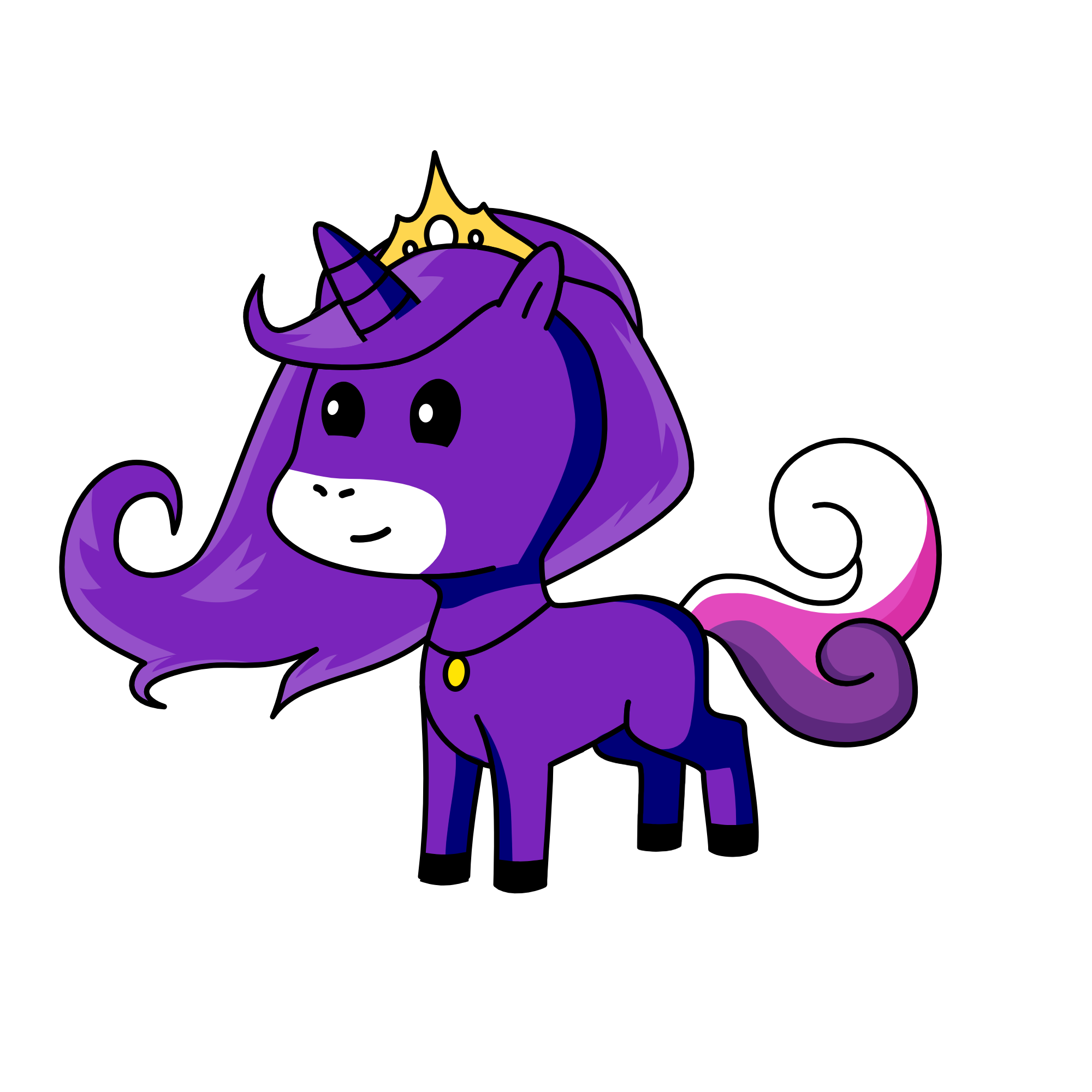 uni the princess, the unicorn