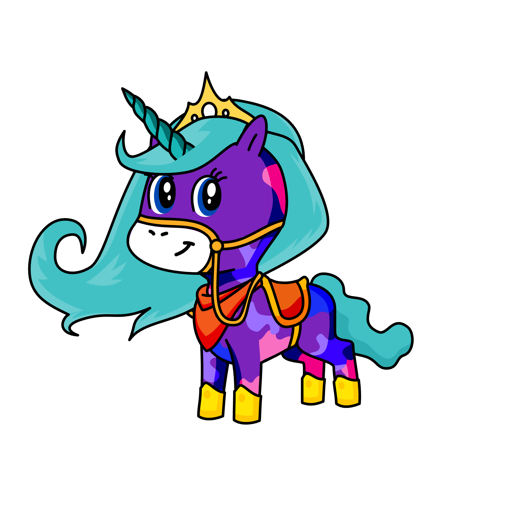 moon, the unicorn