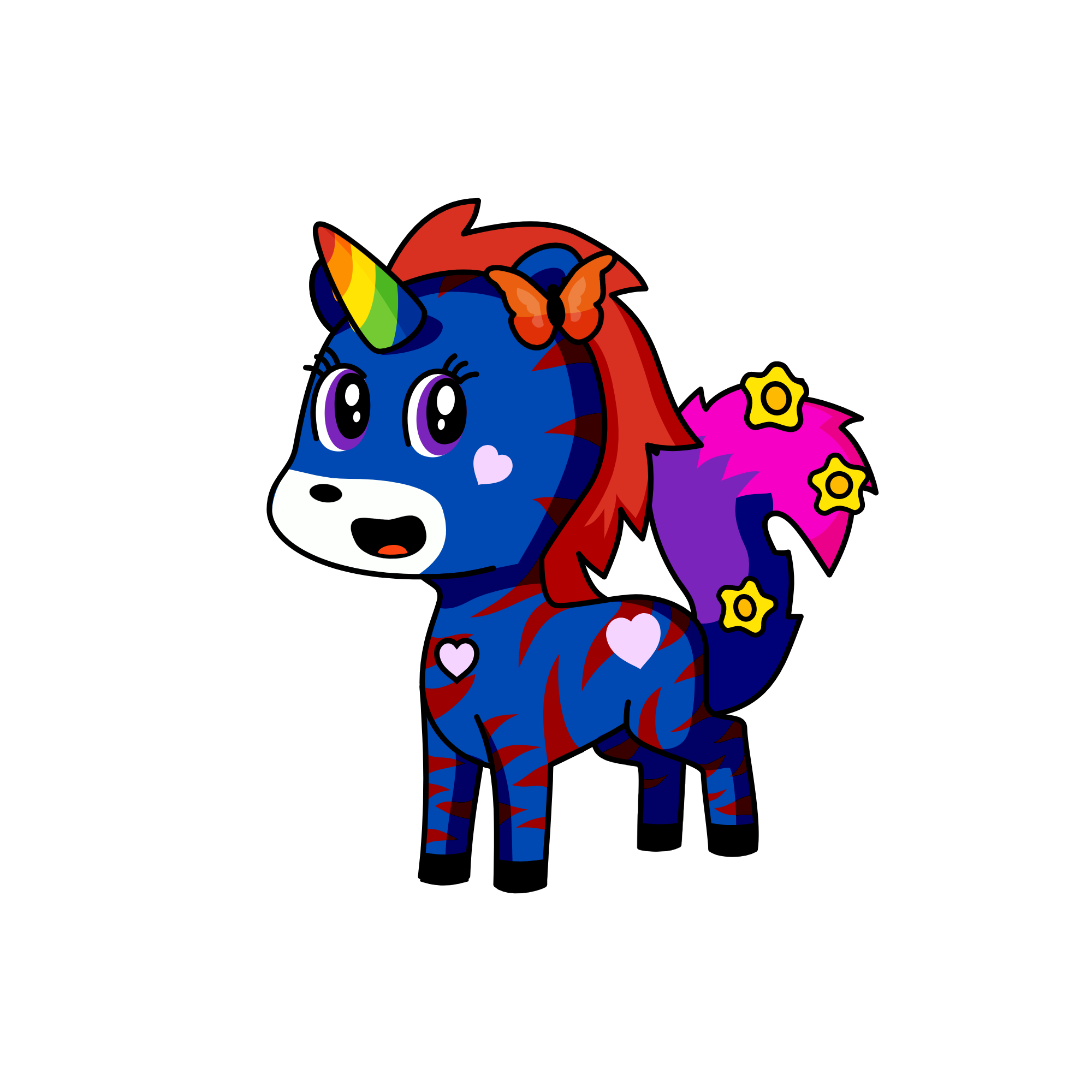 queen, the unicorn