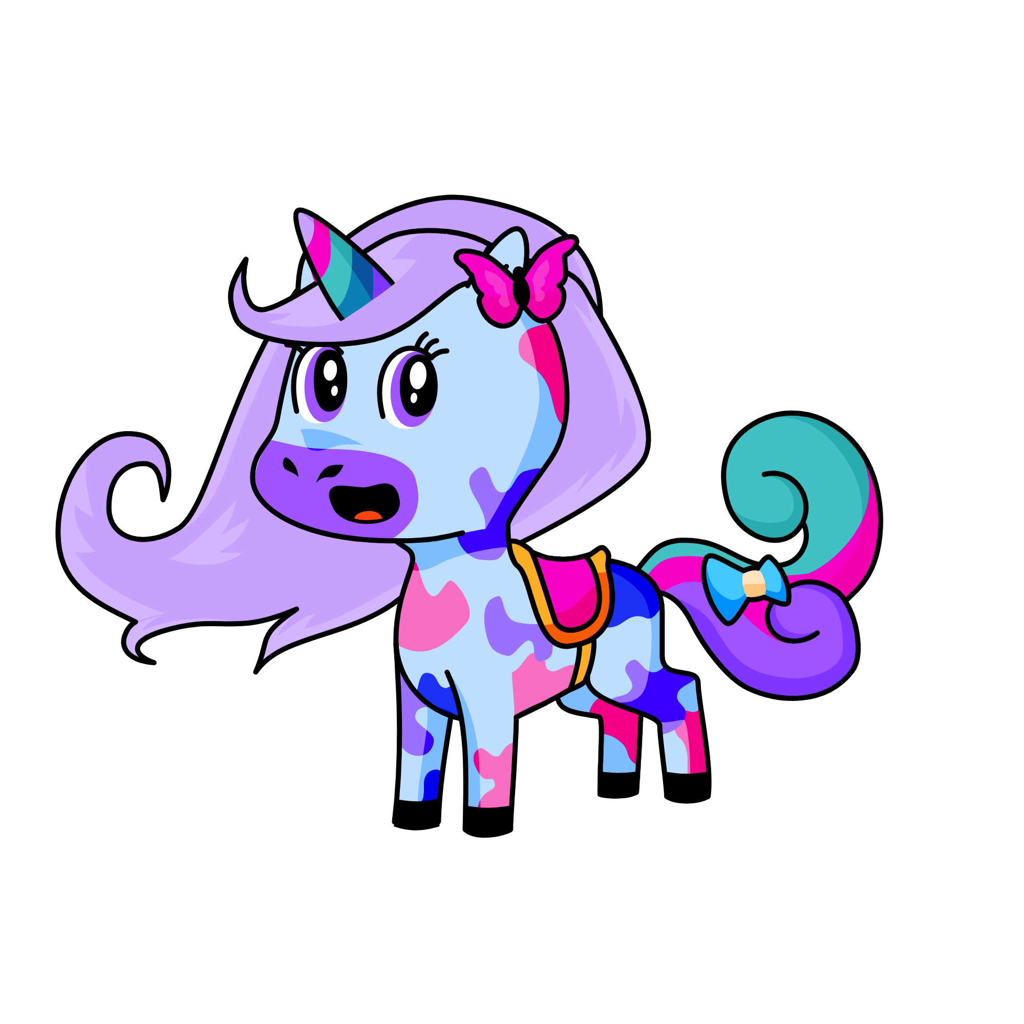 cupcake, the unicorn