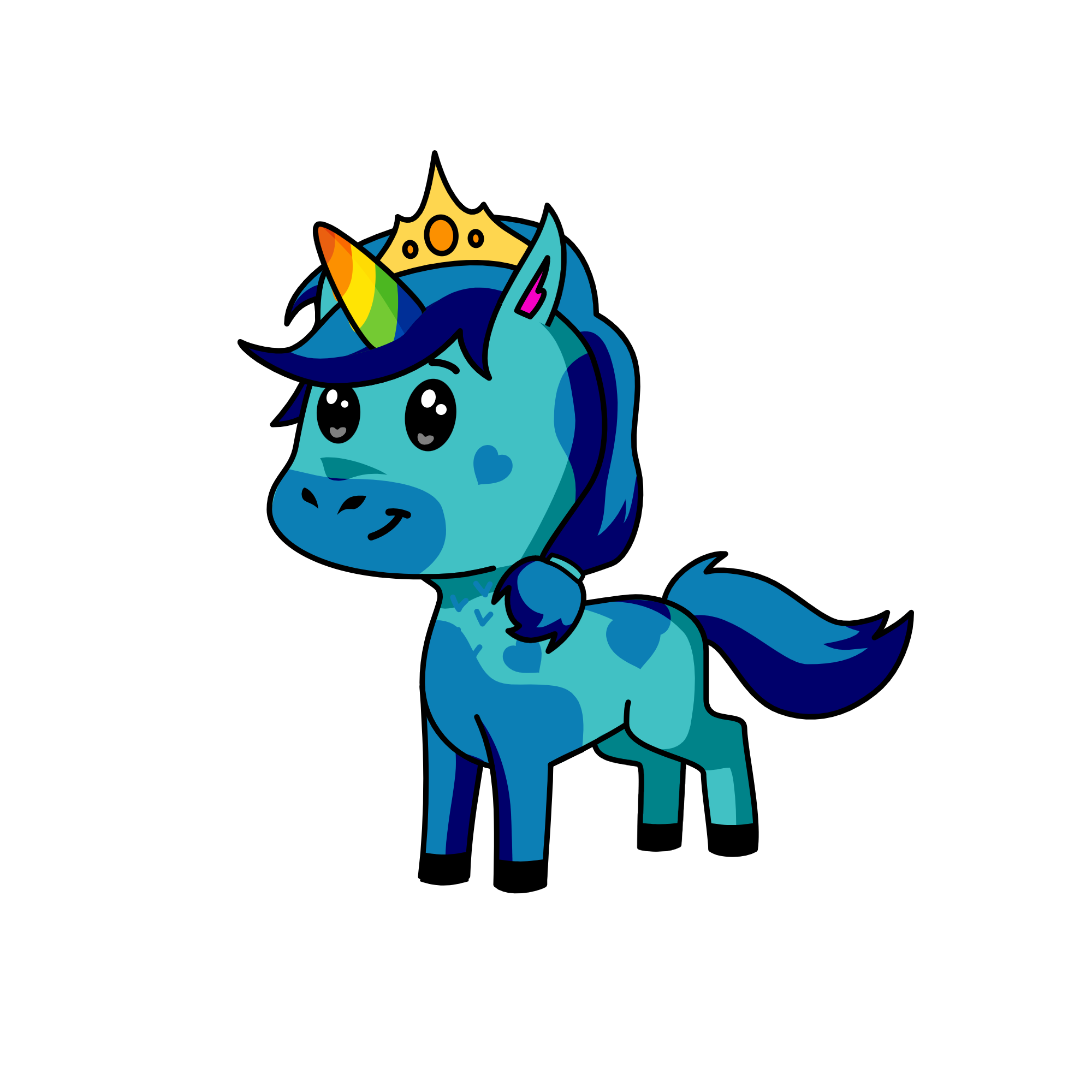 winter princes , the unicorn
