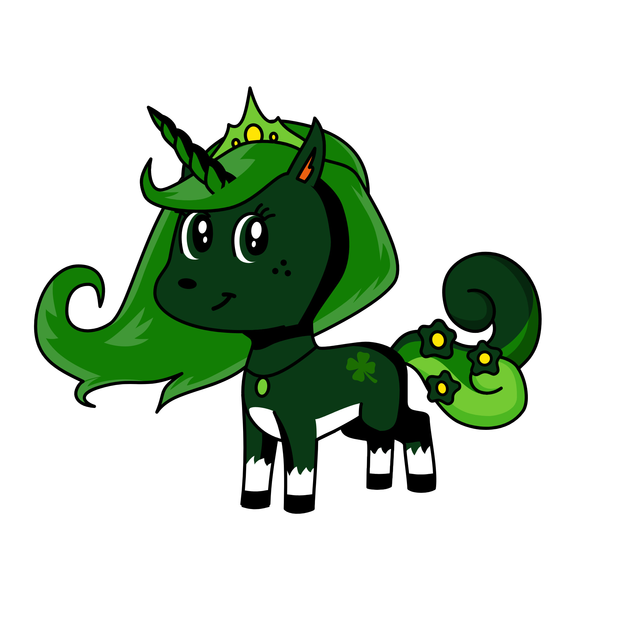 Plantamarie Forest, the unicorn