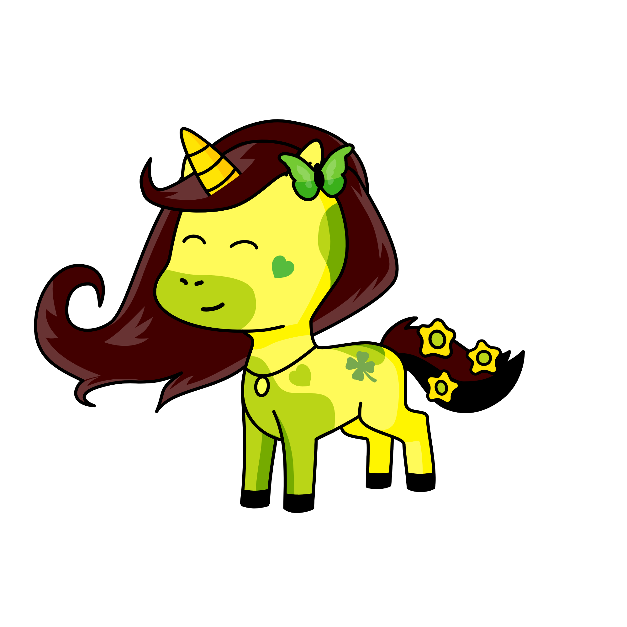 Princess Succulent, the unicorn