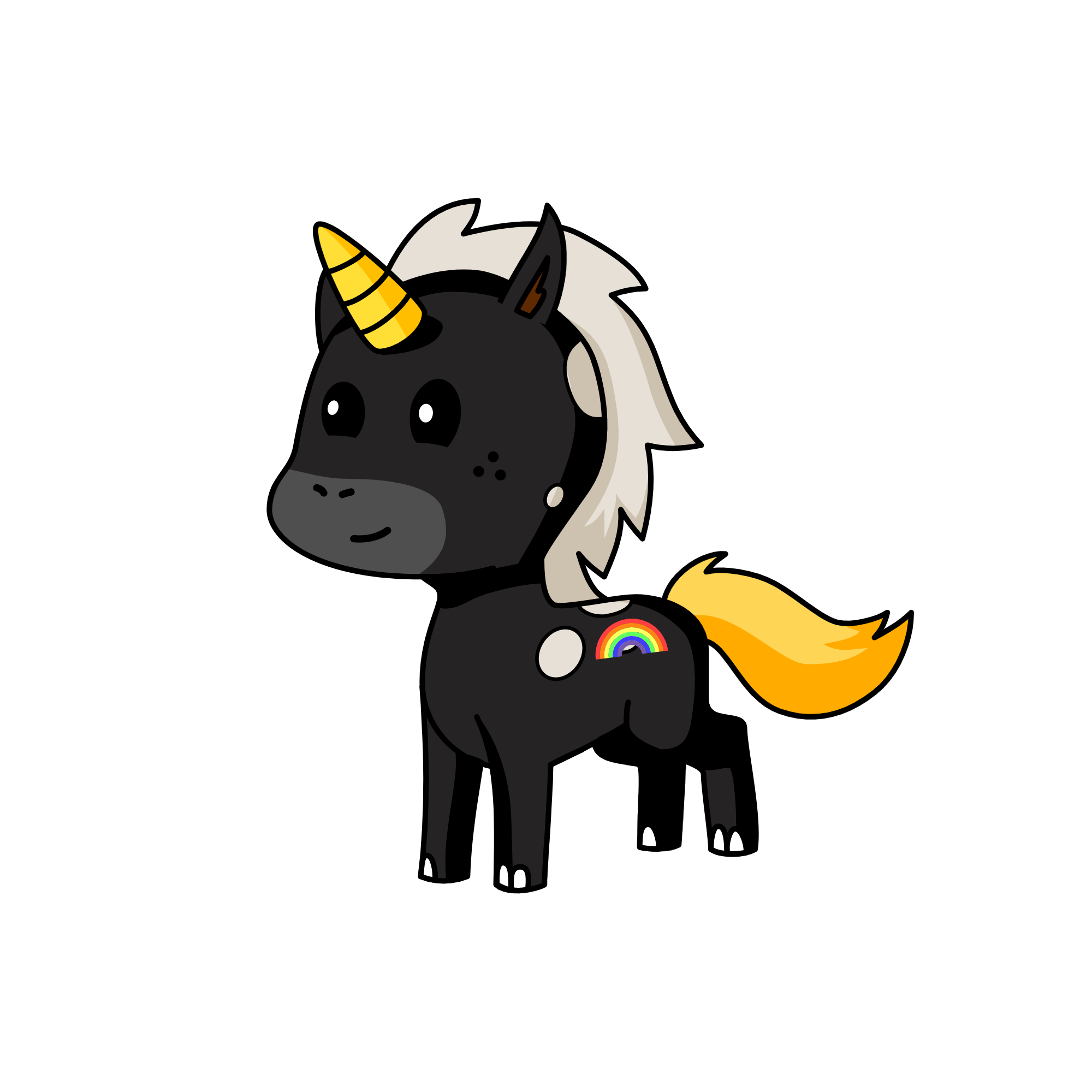 Quinty, the unicorn