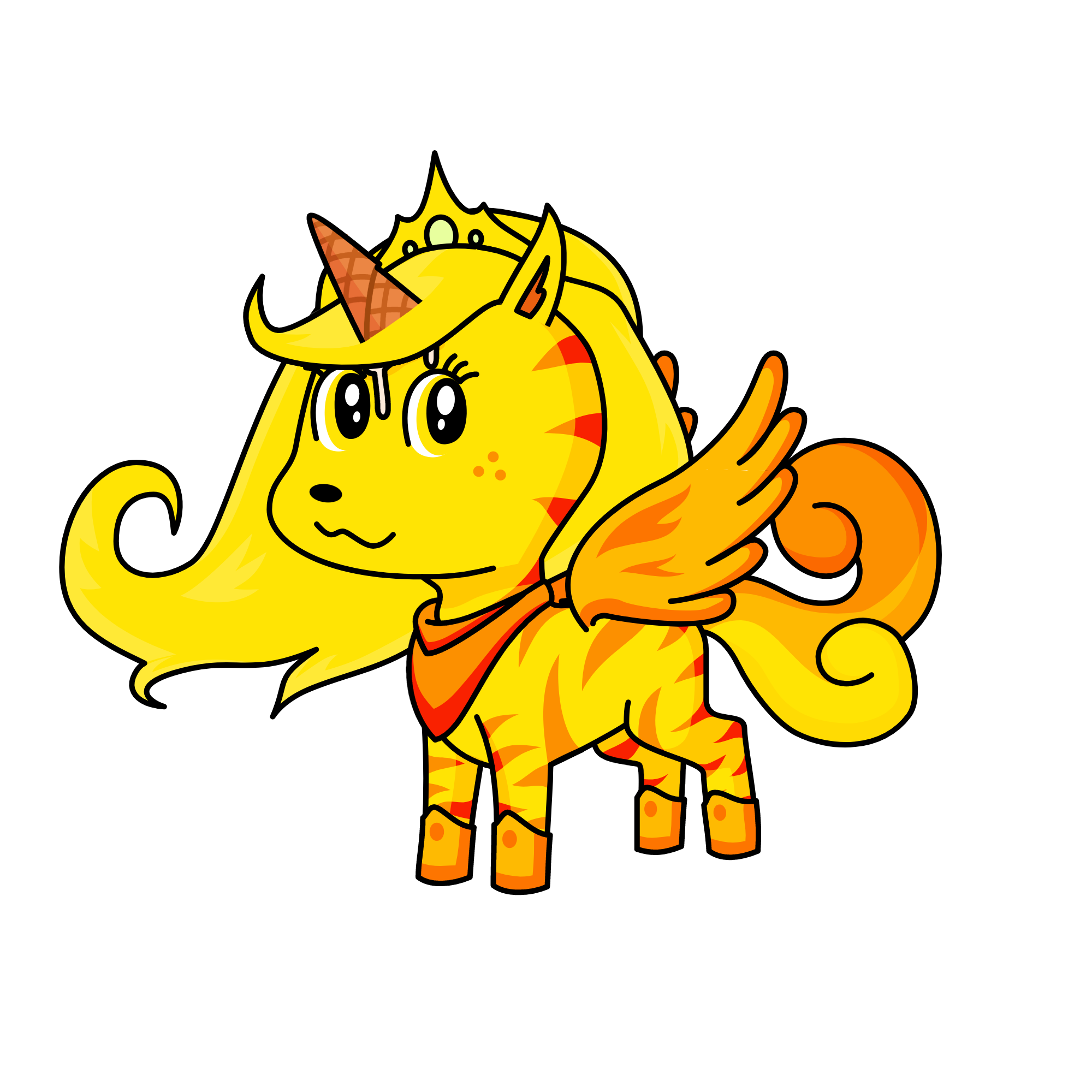 YELLOW, the unicorn