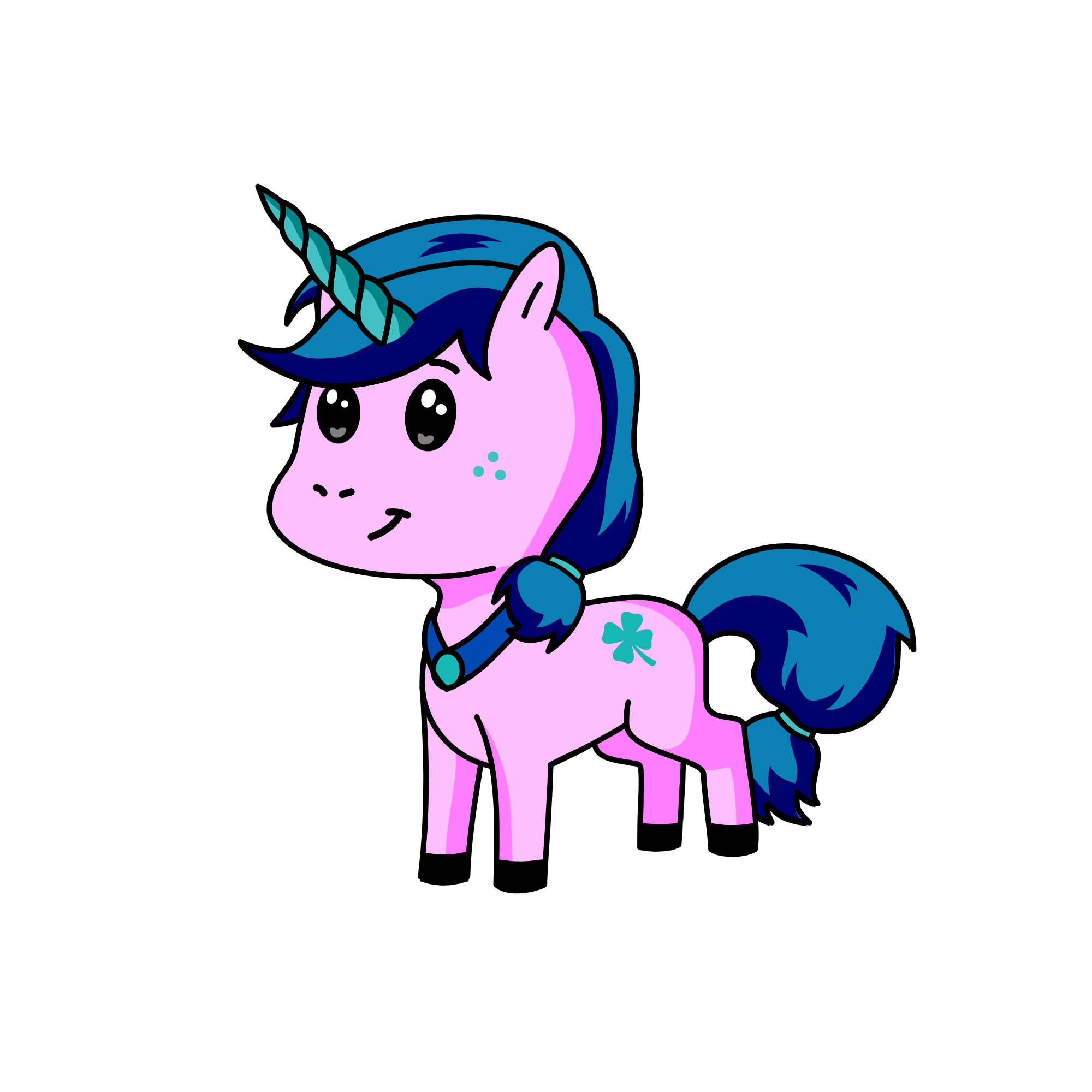 Misty, the unicorn