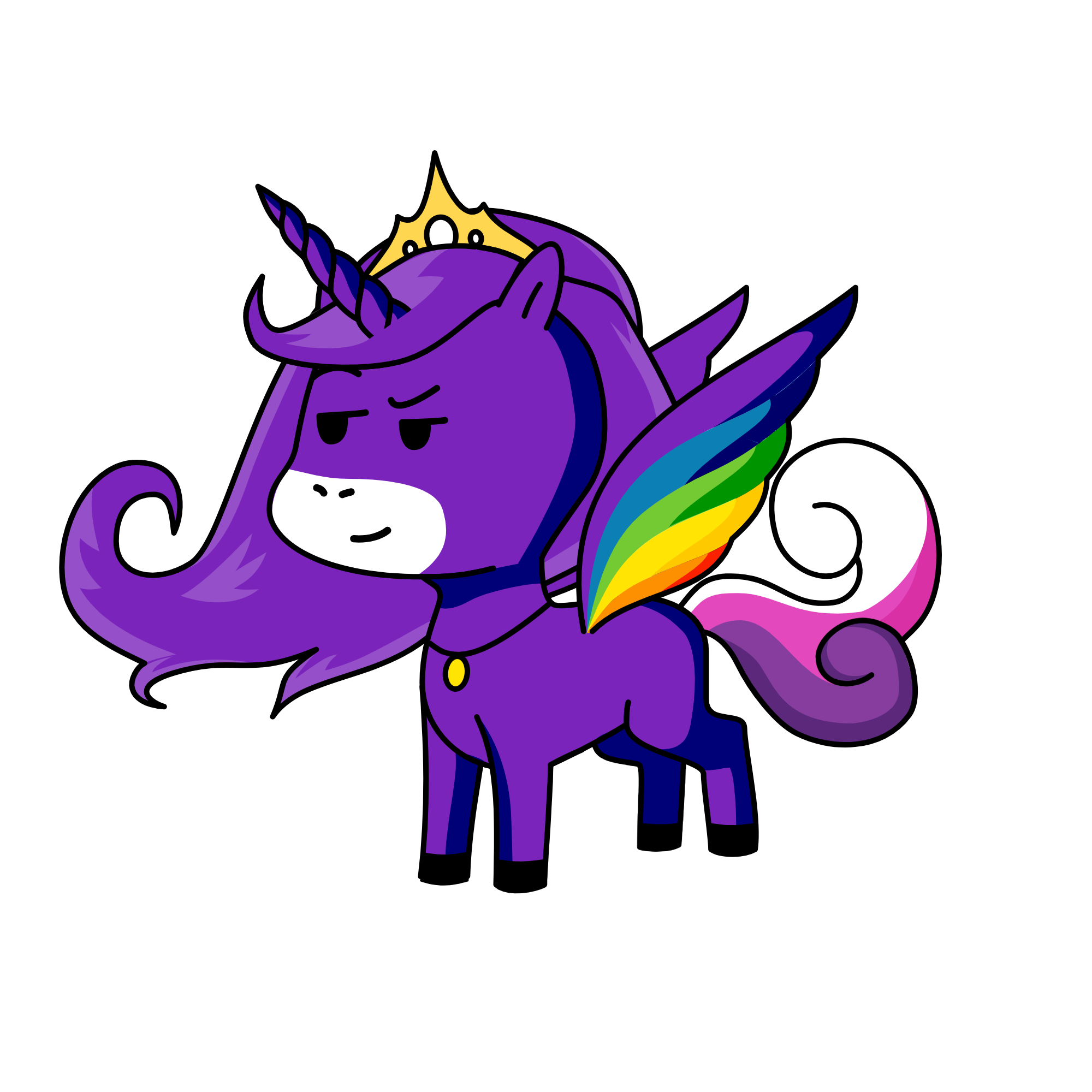 uni the princess, the unicorn