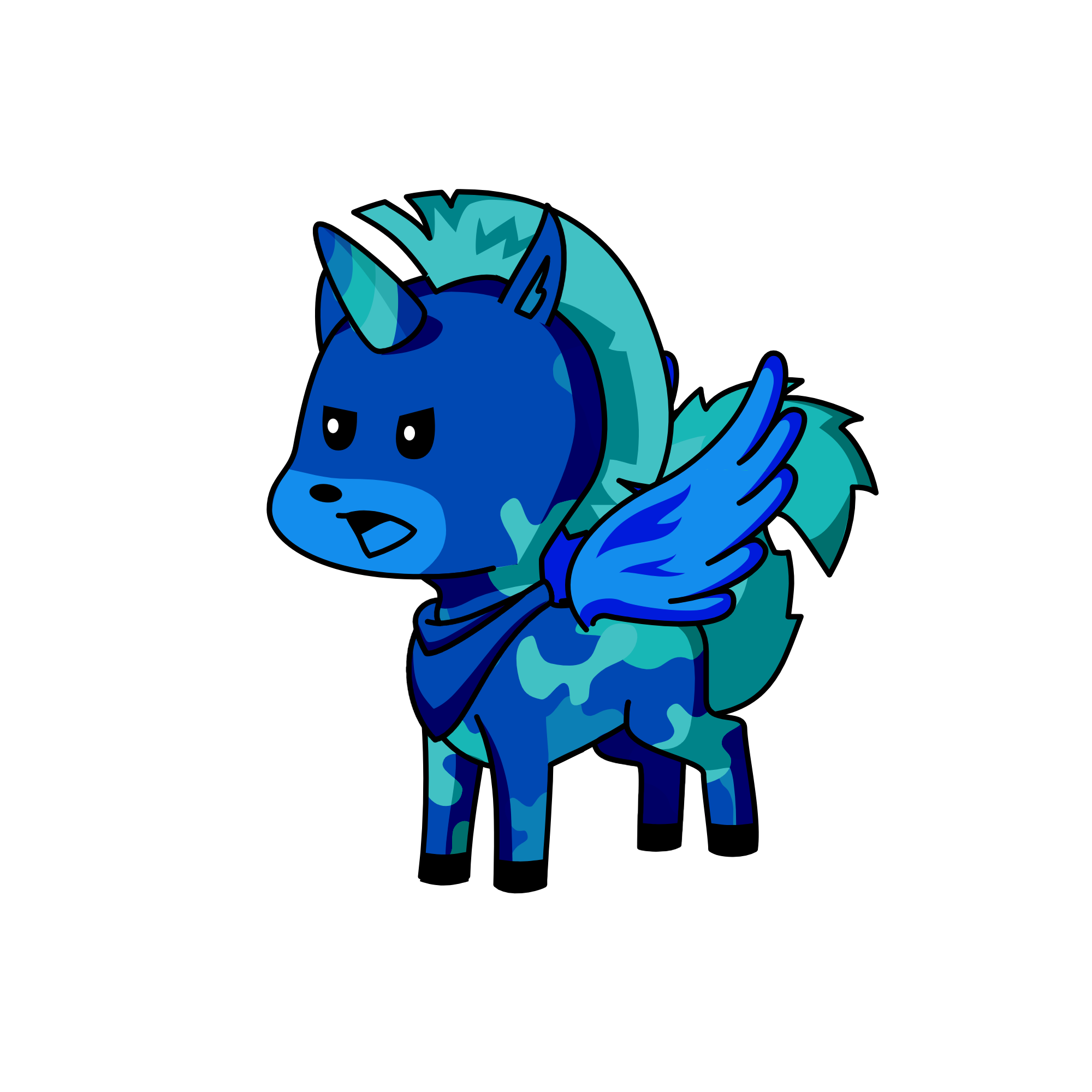 YALL SUCK, the unicorn