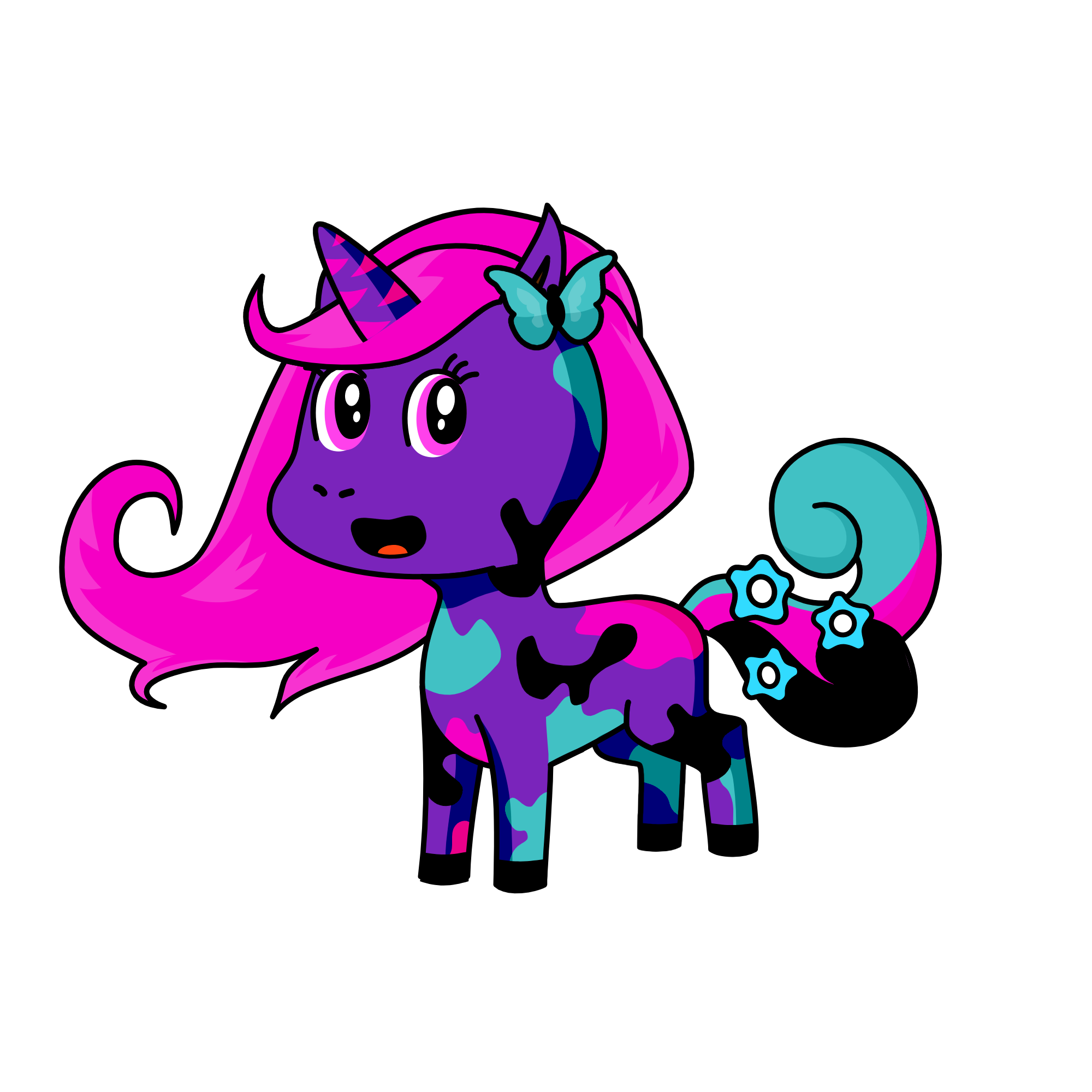 la la loopsee, the unicorn